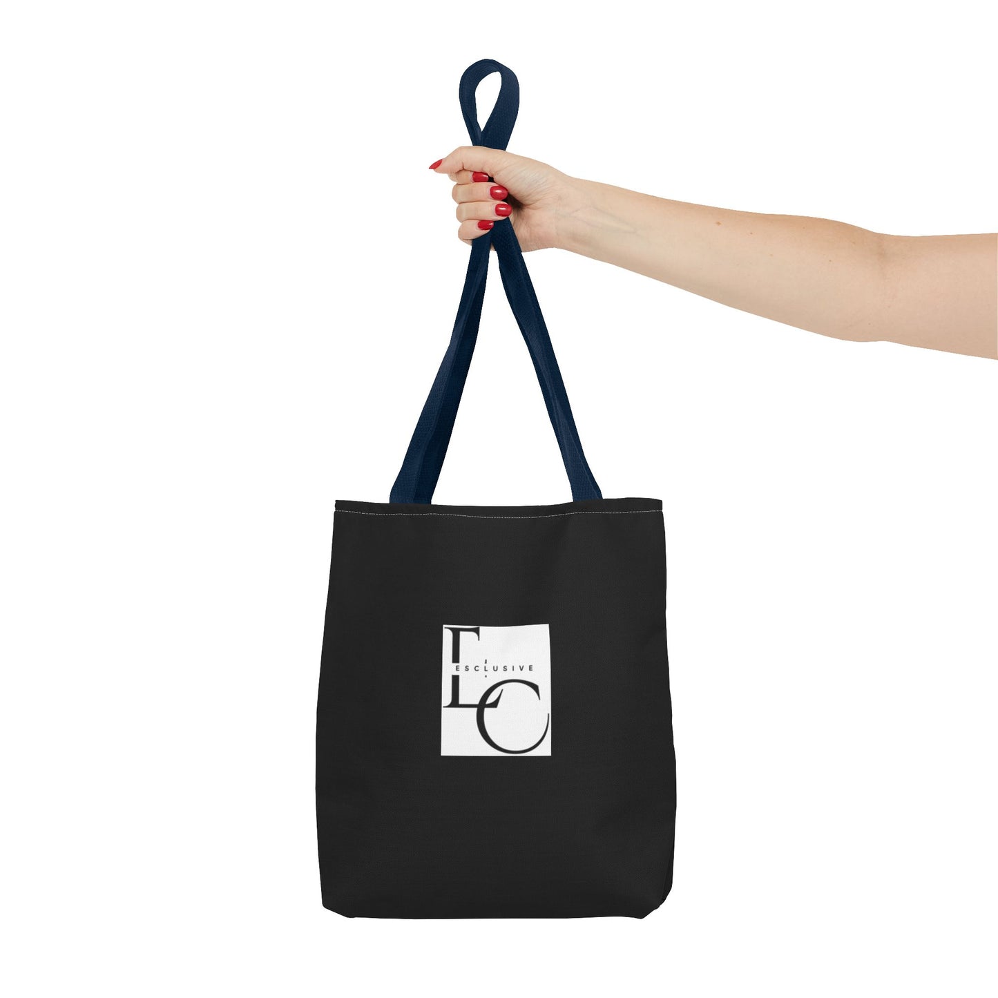 Minimalist LC Monogram Tote Bag – Elegant Logo Canvas Tote