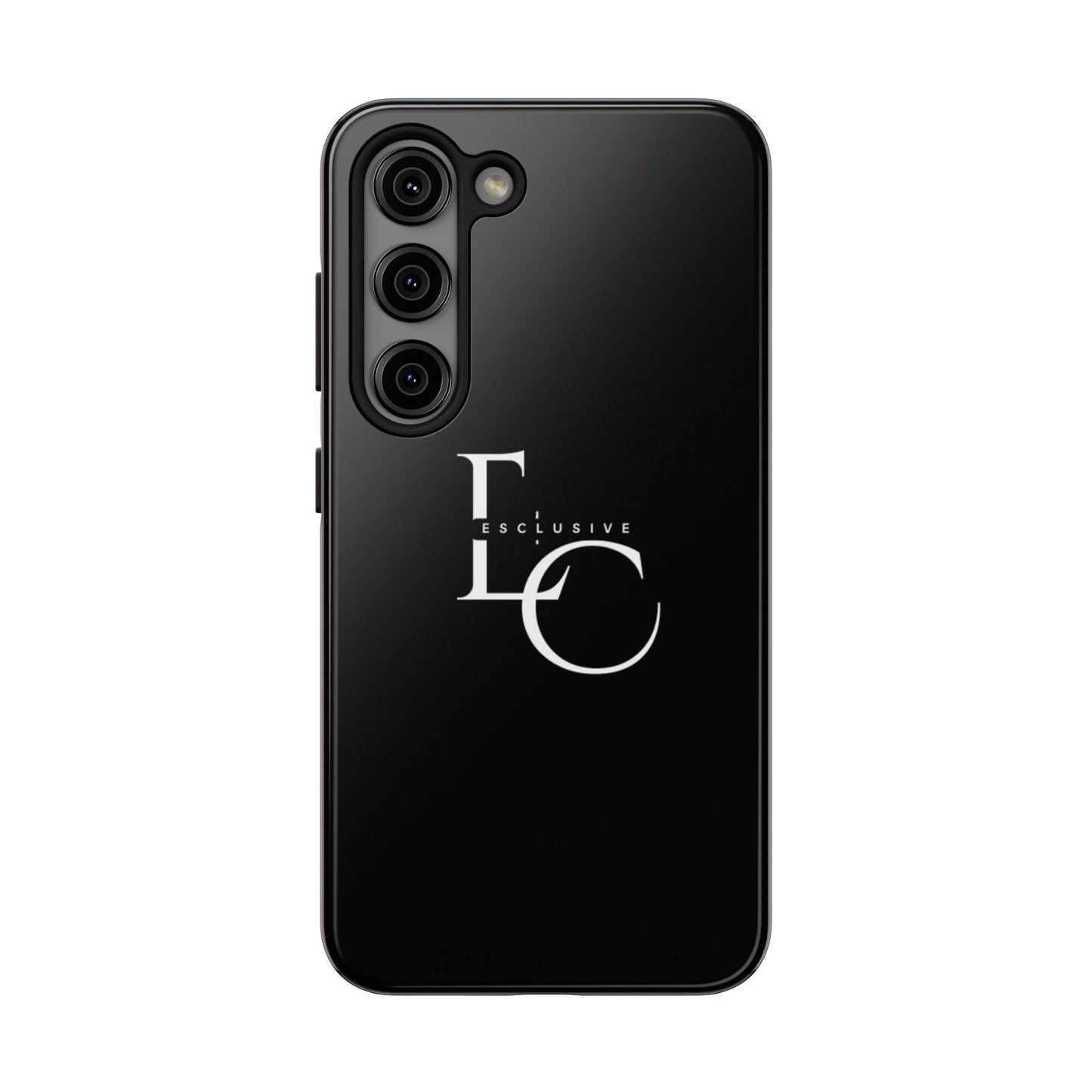 Exclusive LC Tough Phone Case — Sleek Black Protective Phone Cover