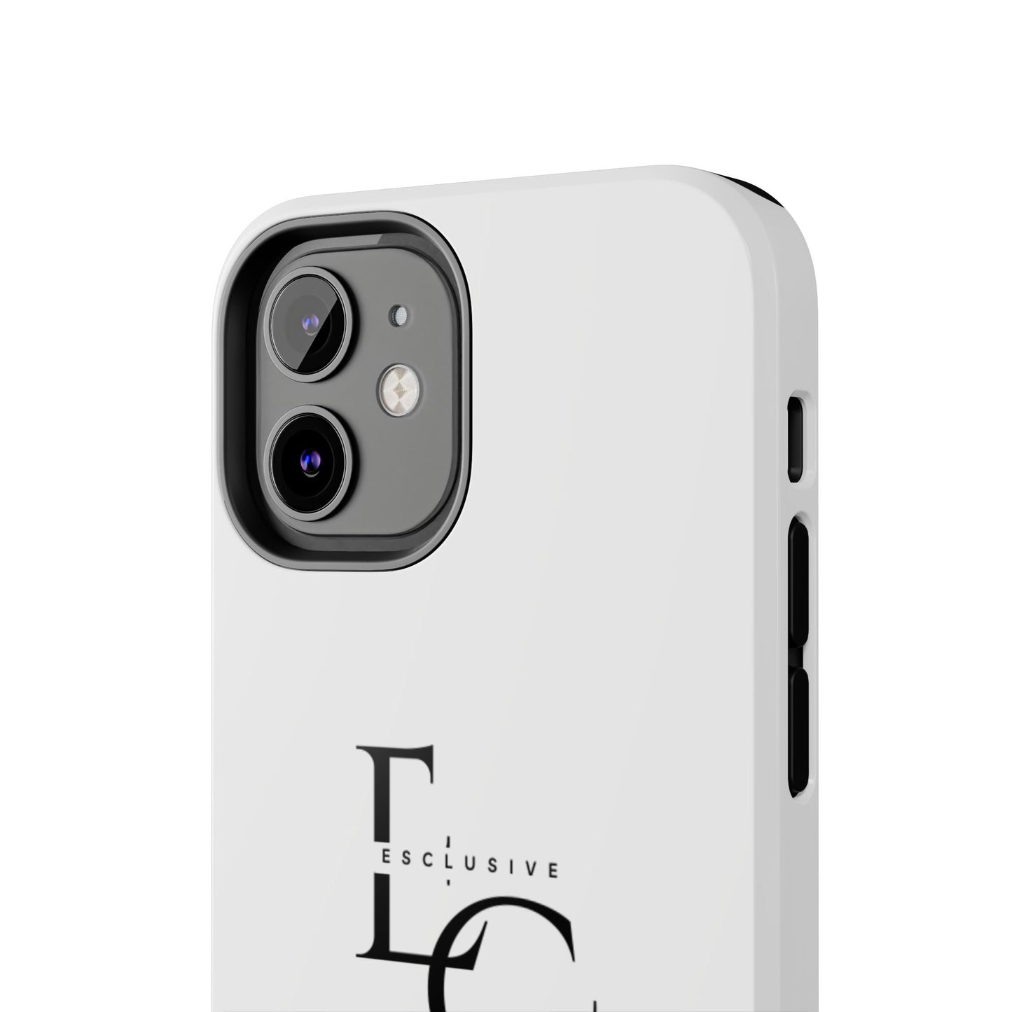 LC Exclusive Black Tough Phone Case — Sleek Protective iPhone Cover