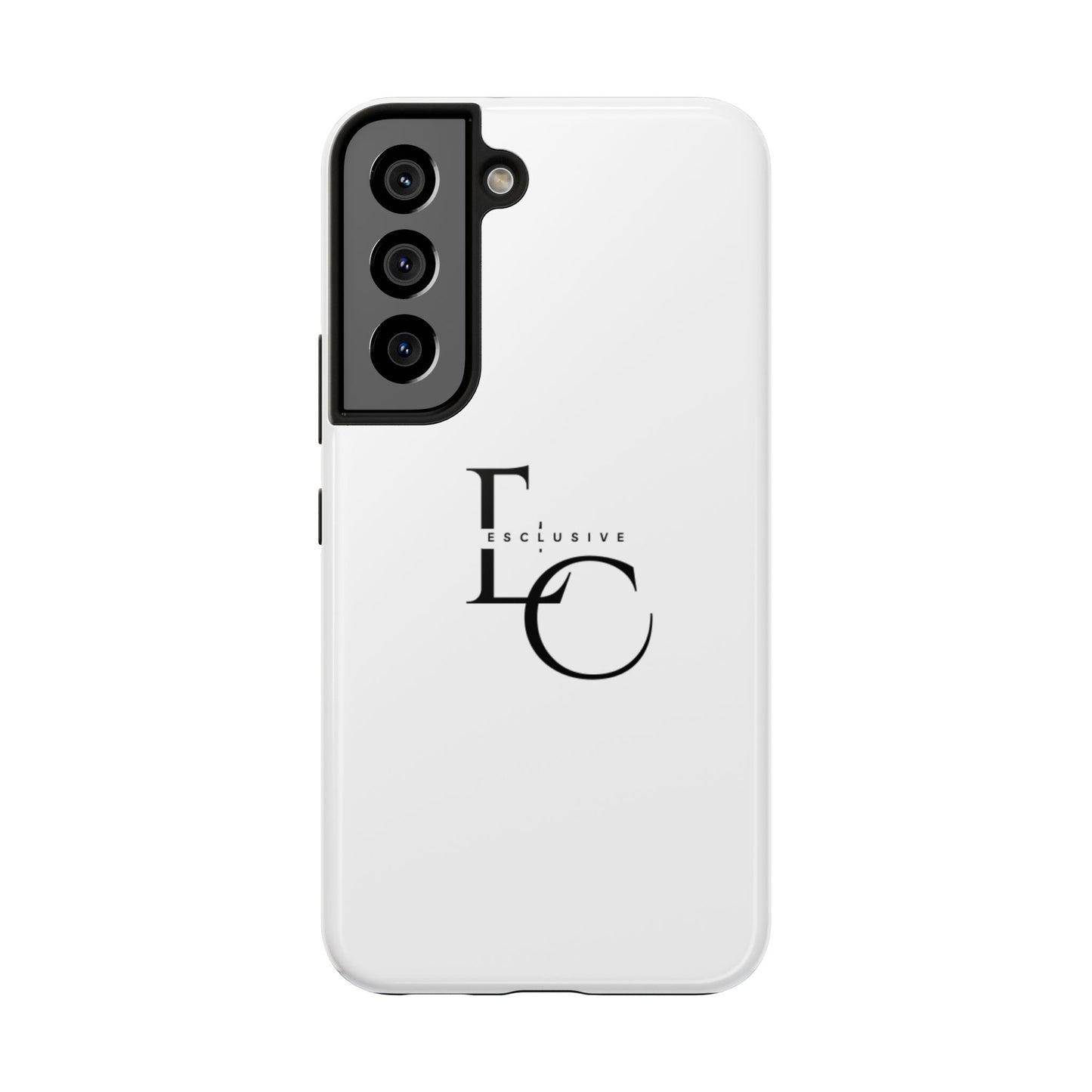 LC Exclusive Black Tough Phone Case — Sleek Protective iPhone Cover
