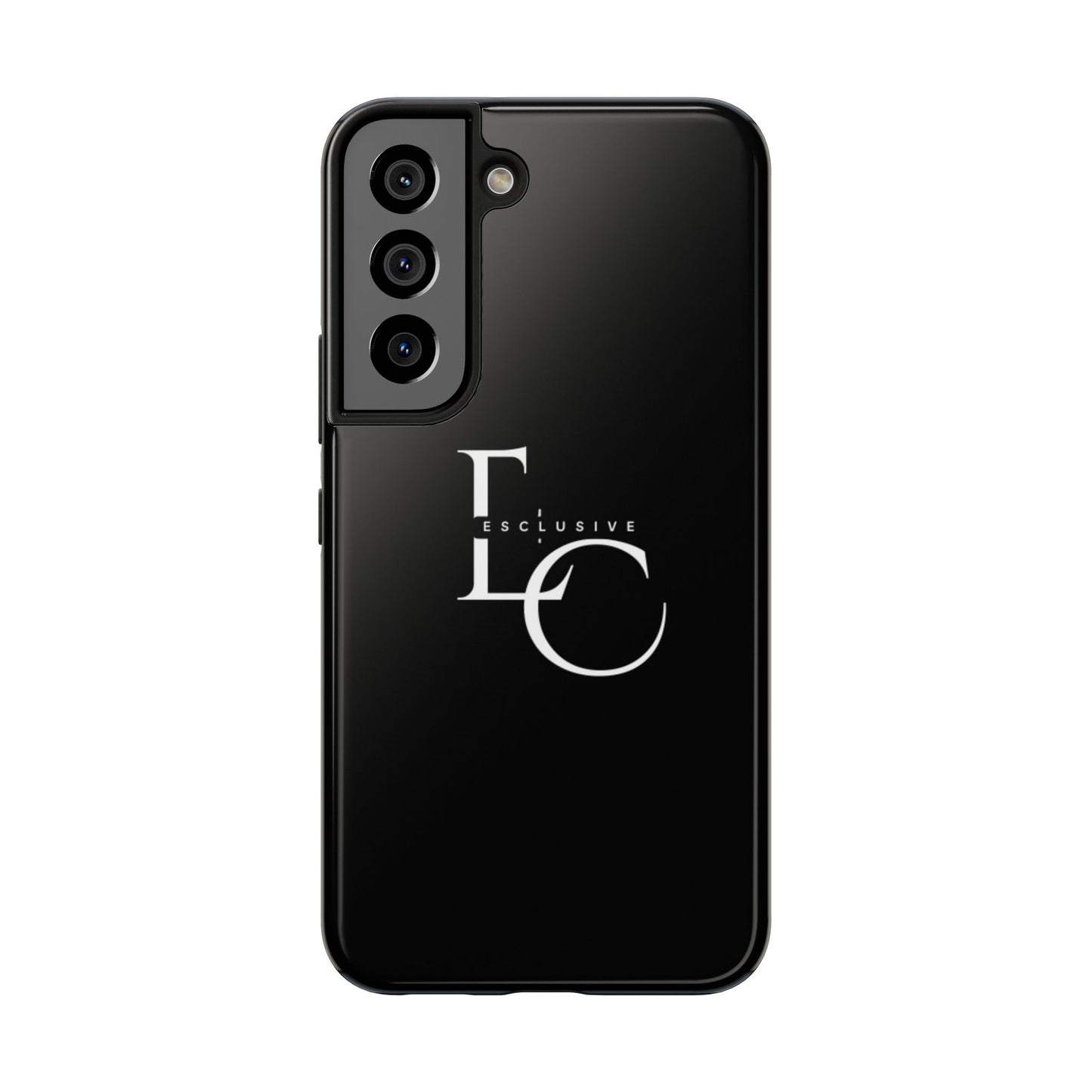 Exclusive LC Tough Phone Case — Sleek Black Protective Phone Cover
