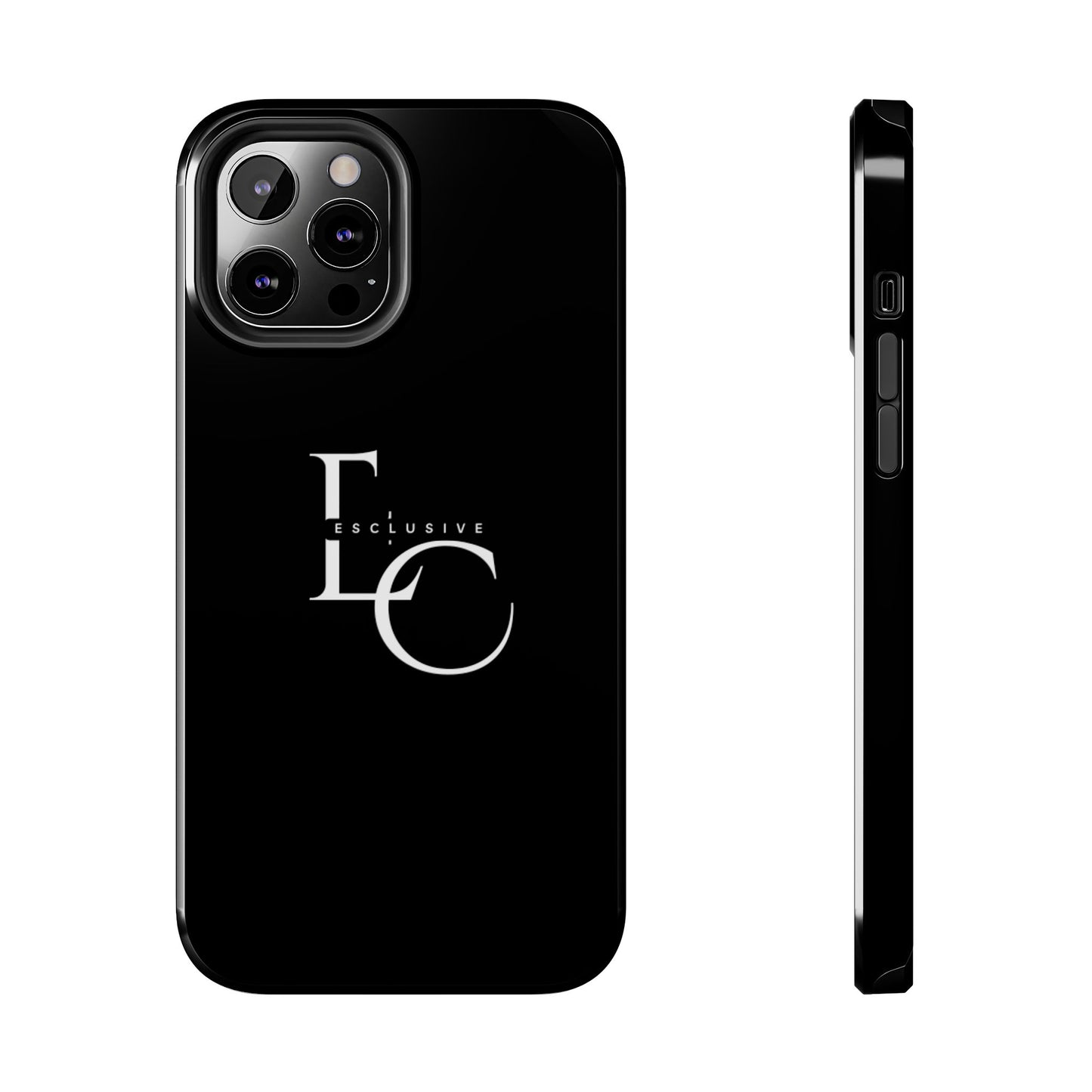 Exclusive LC Tough Phone Case — Sleek Black Protective Phone Cover
