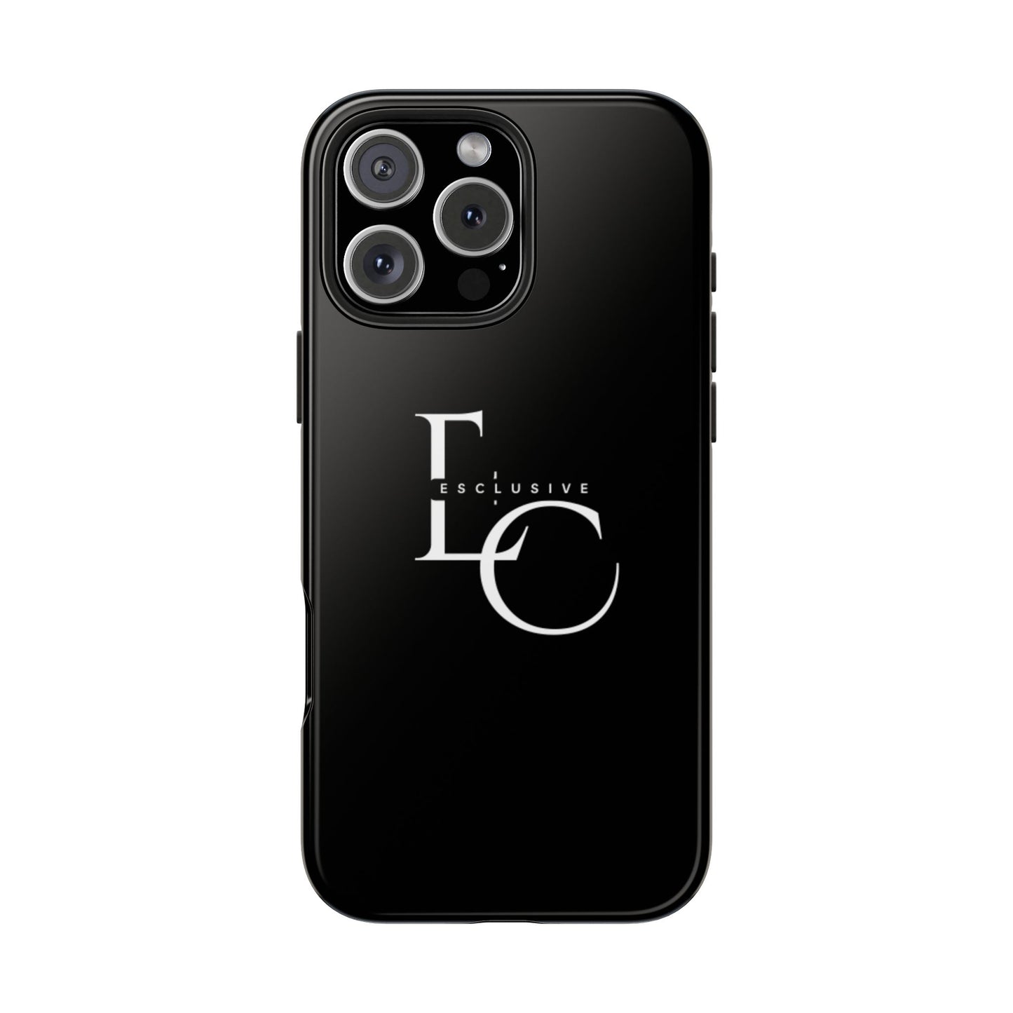 Exclusive LC Tough Phone Case — Sleek Black Protective Phone Cover