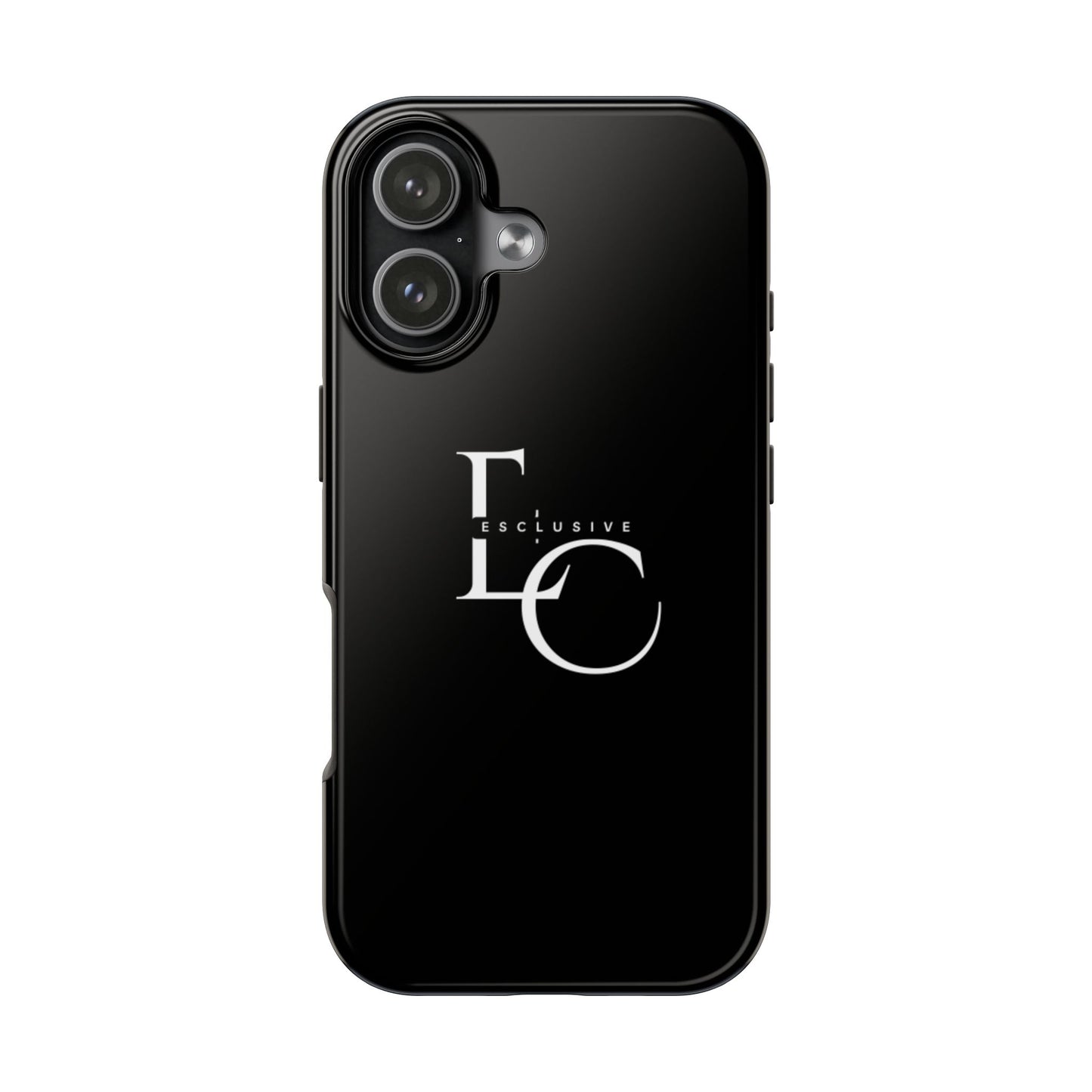 Exclusive LC Tough Phone Case — Sleek Black Protective Phone Cover