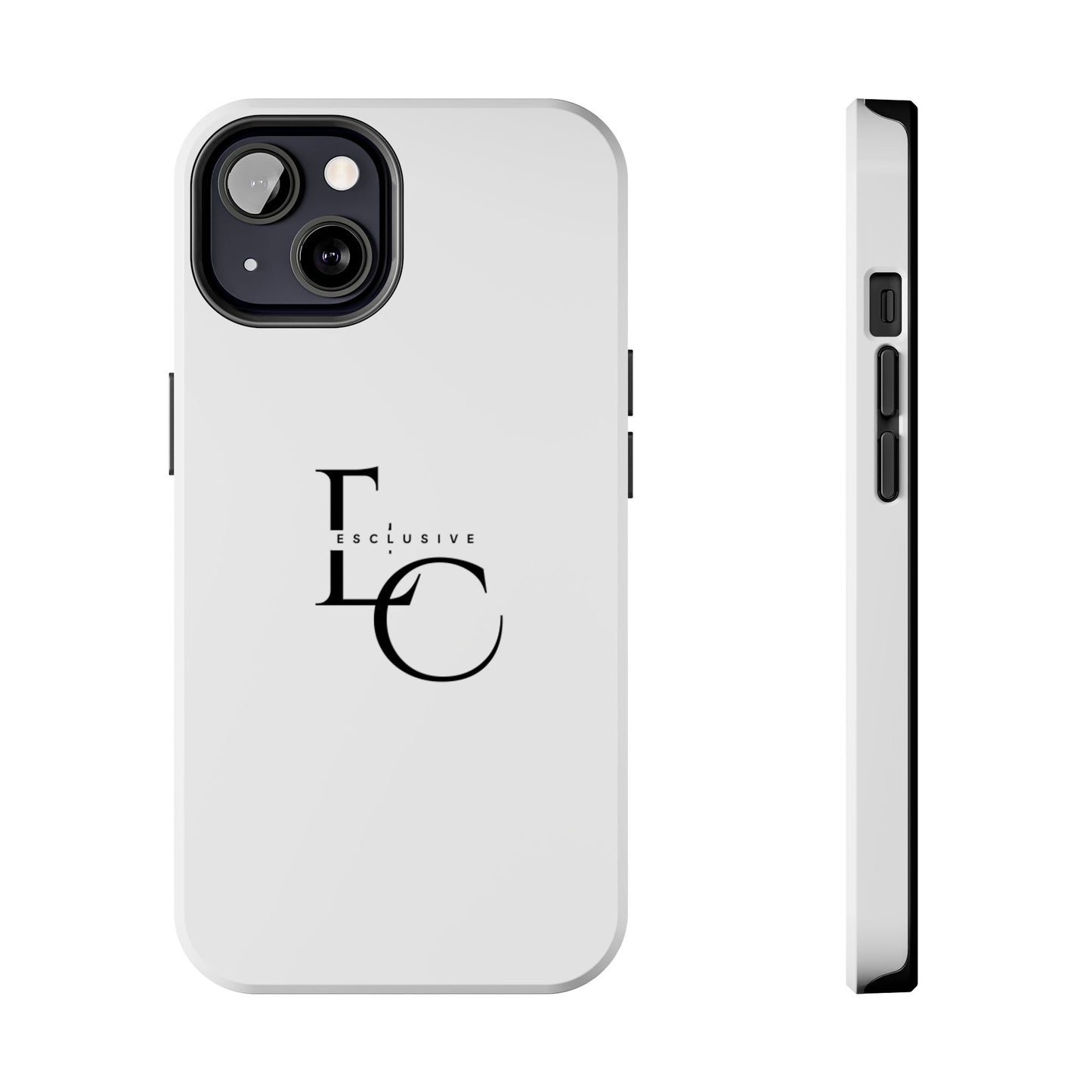 LC Exclusive Black Tough Phone Case — Sleek Protective iPhone Cover