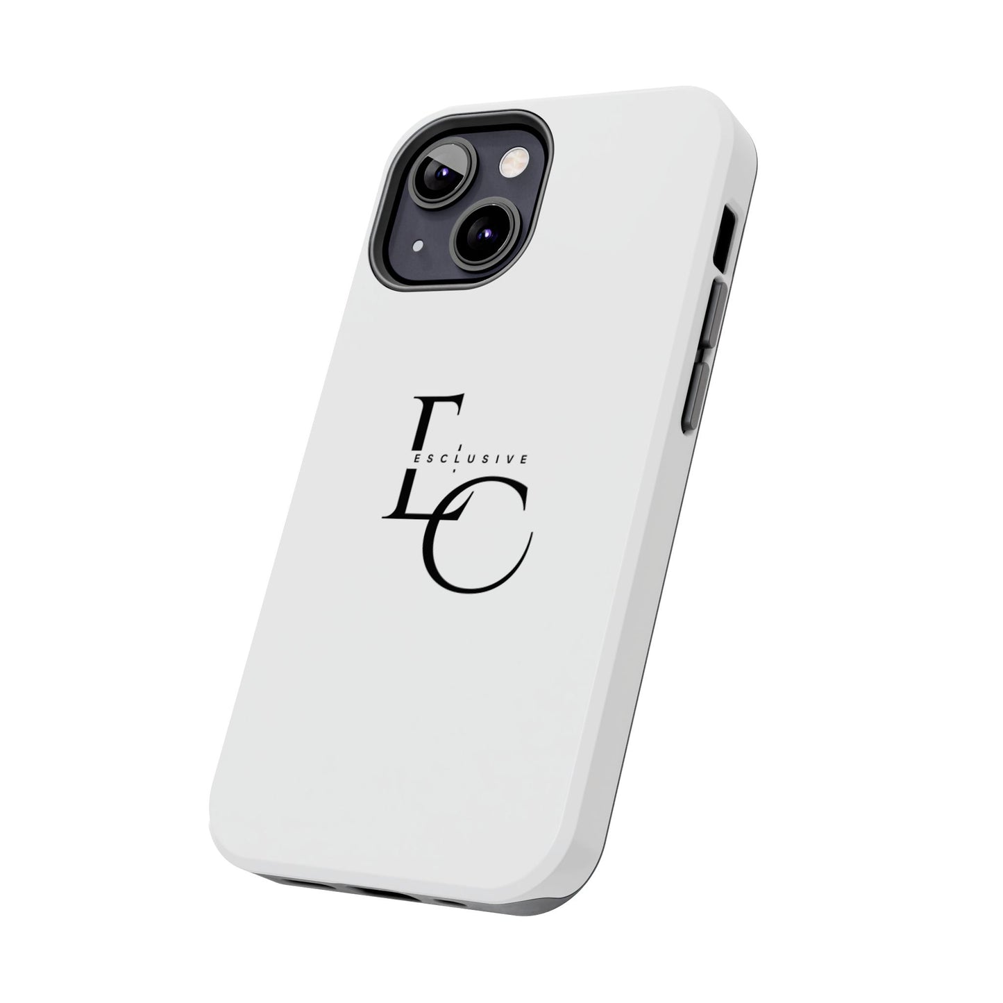 LC Exclusive Black Tough Phone Case — Sleek Protective iPhone Cover