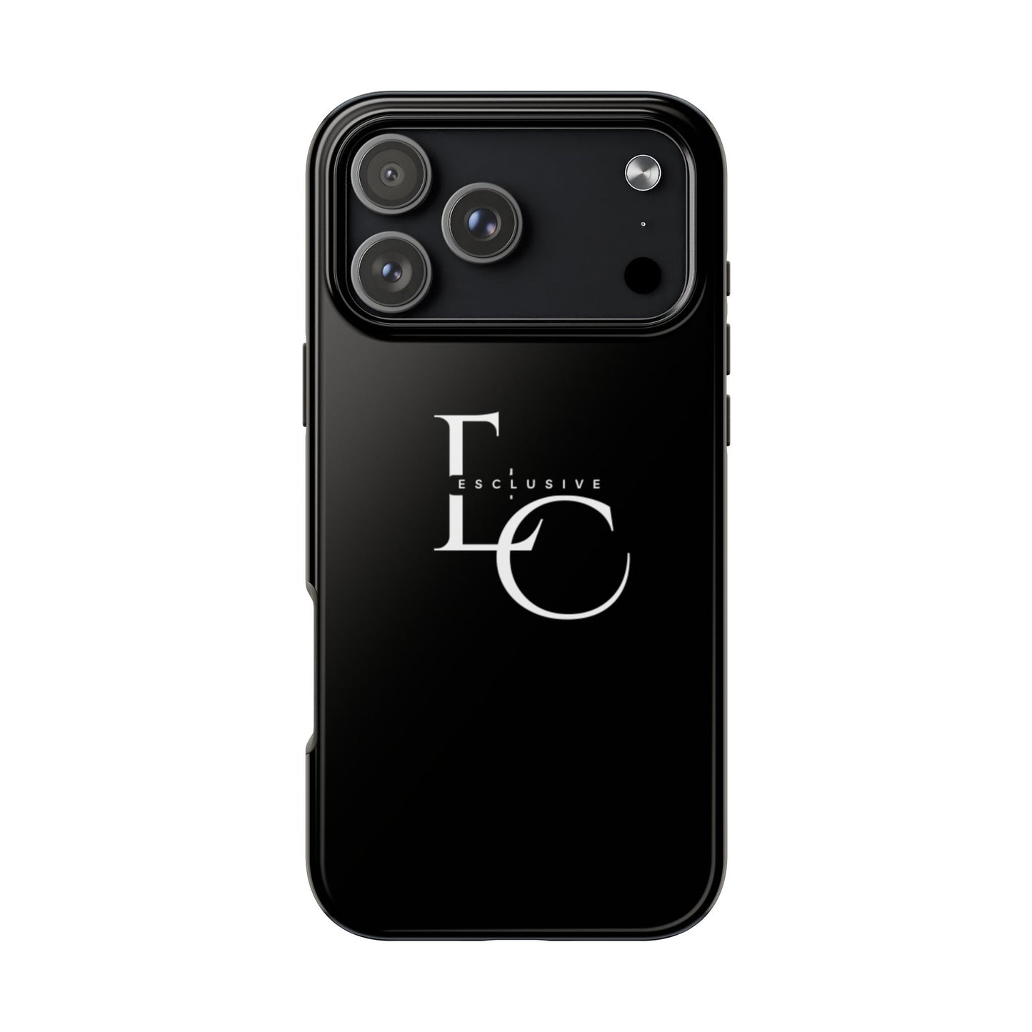 Exclusive LC Tough Phone Case — Sleek Black Protective Phone Cover