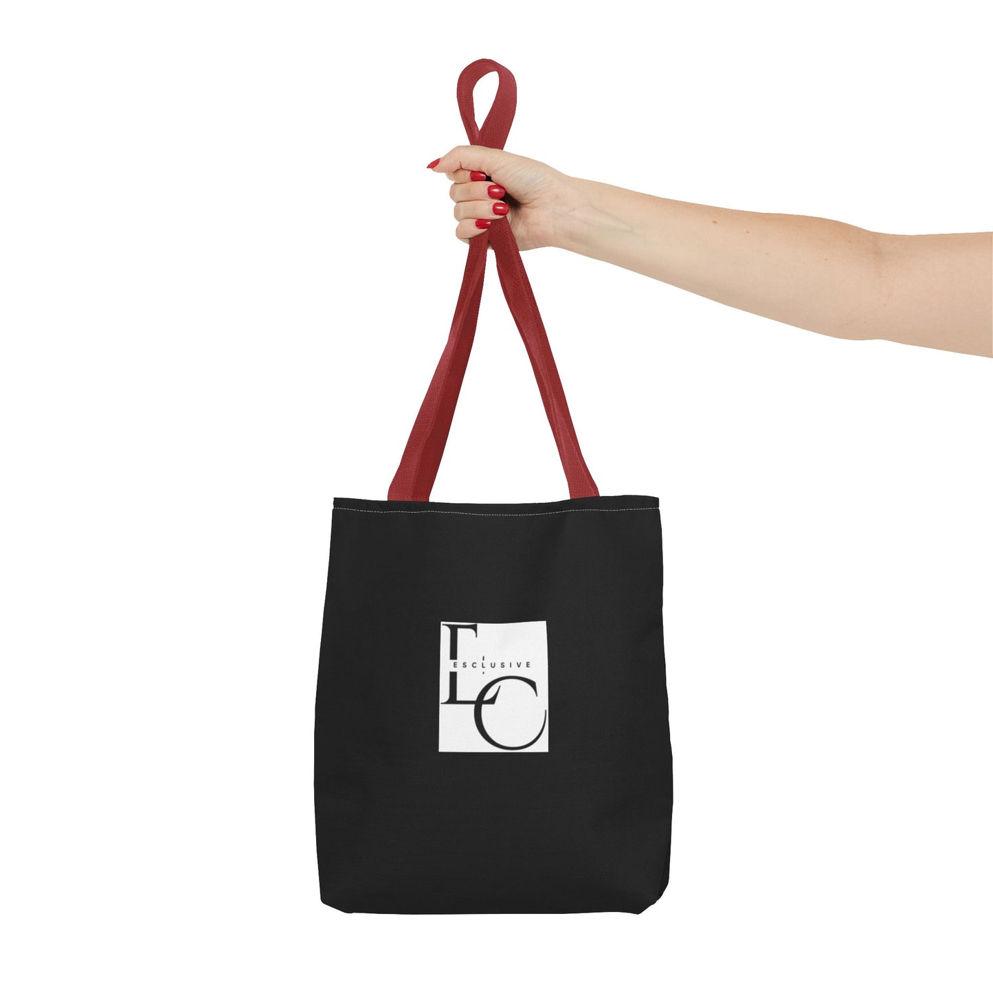 Minimalist LC Monogram Tote Bag – Elegant Logo Canvas Tote
