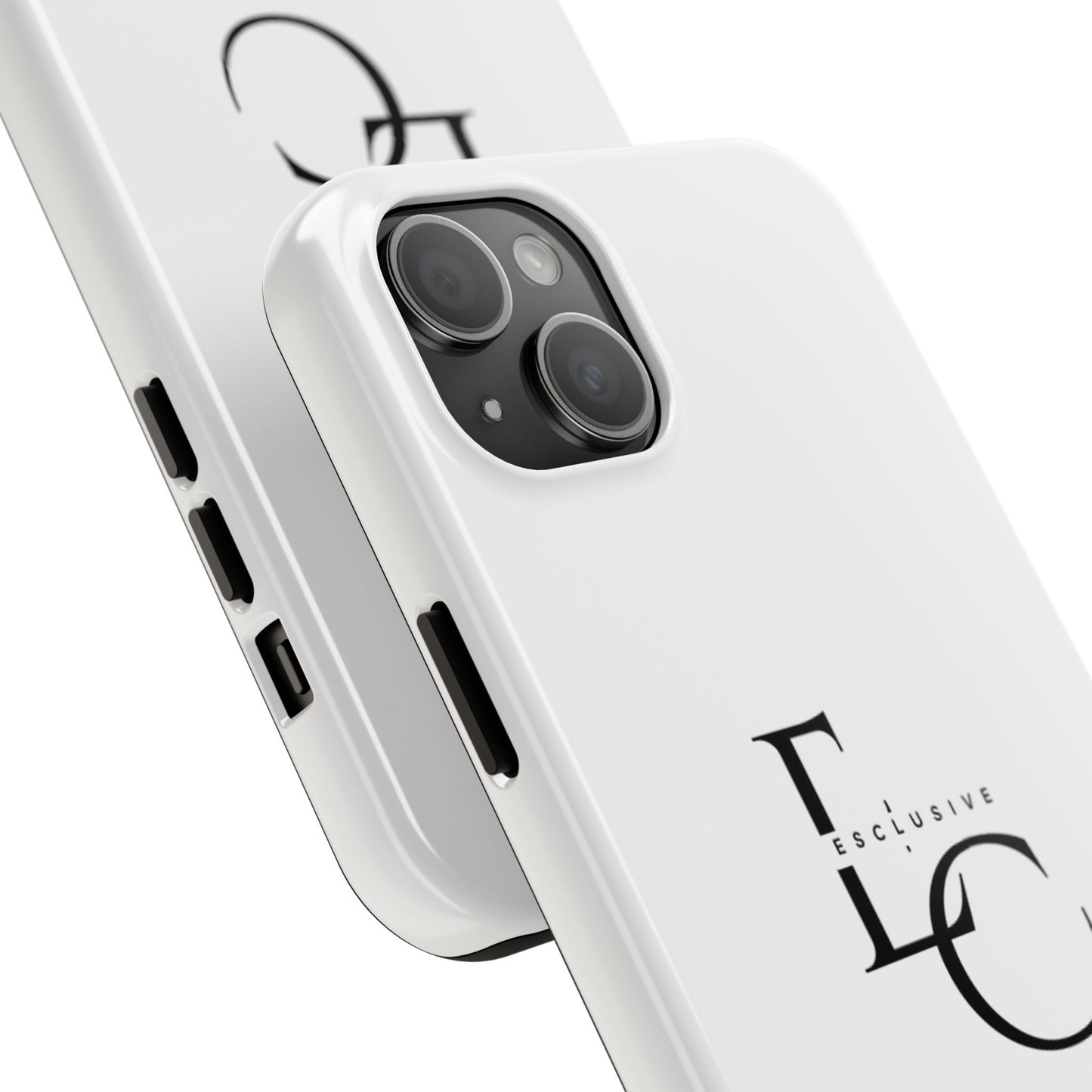 LC Exclusive Black Tough Phone Case — Sleek Protective iPhone Cover