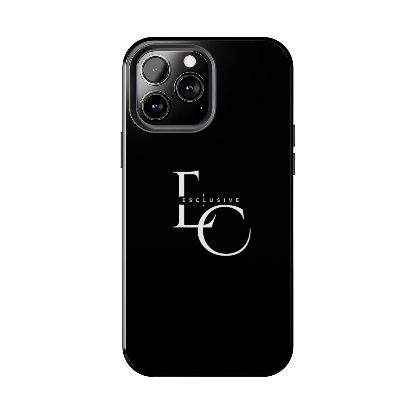 Exclusive LC Tough Phone Case — Sleek Black Protective Phone Cover