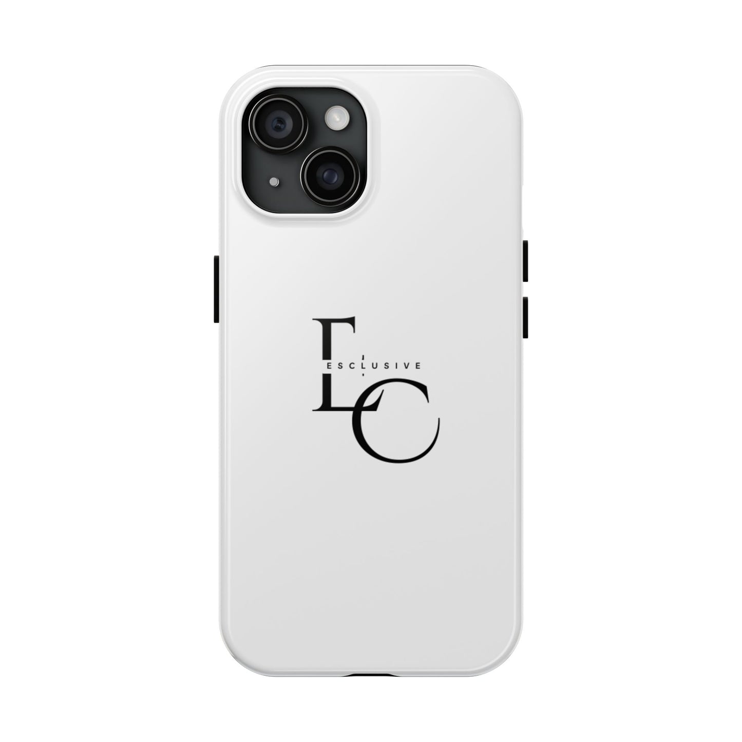 LC Exclusive Black Tough Phone Case — Sleek Protective iPhone Cover