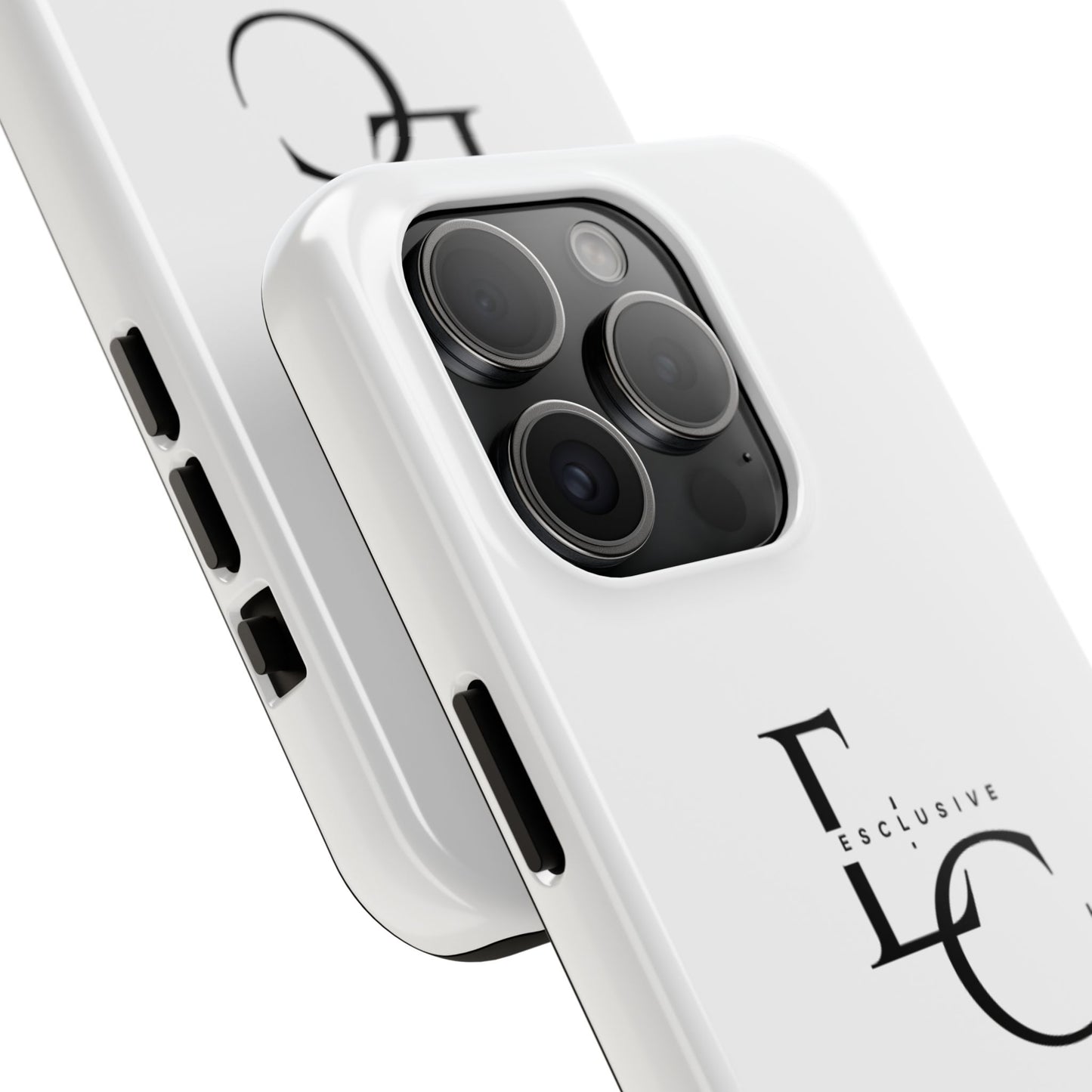 LC Exclusive Black Tough Phone Case — Sleek Protective iPhone Cover