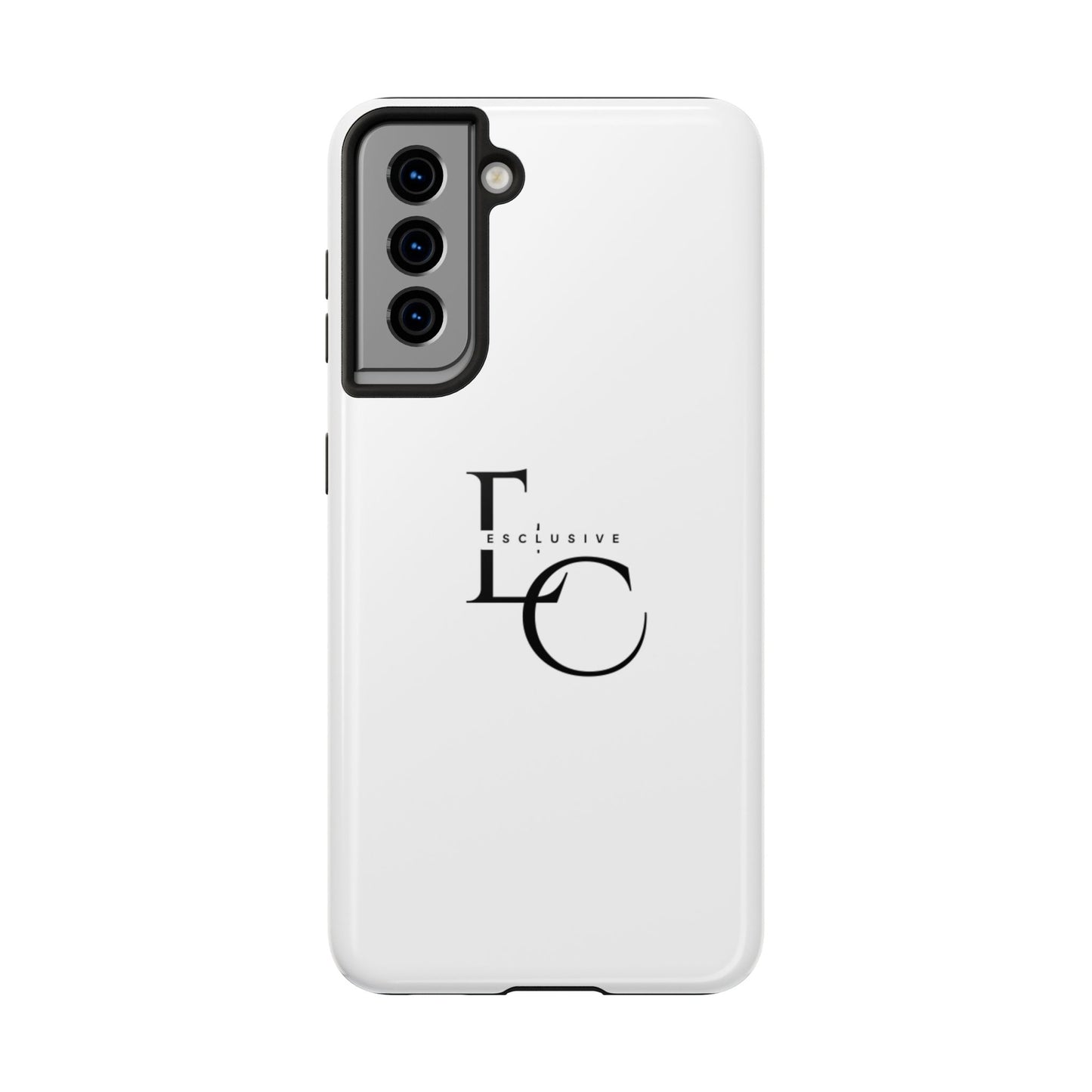 LC Exclusive Black Tough Phone Case — Sleek Protective iPhone Cover