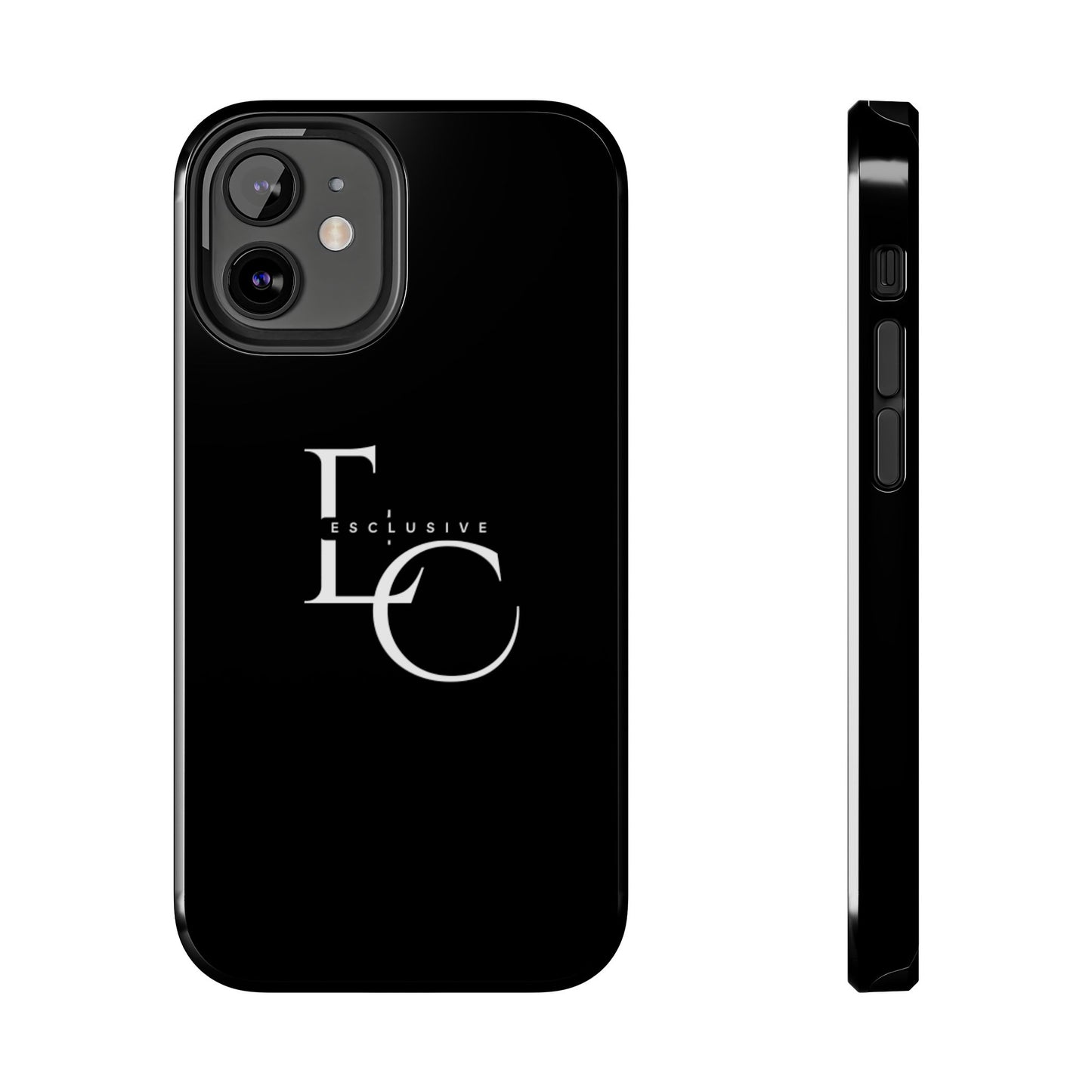 Exclusive LC Tough Phone Case — Sleek Black Protective Phone Cover