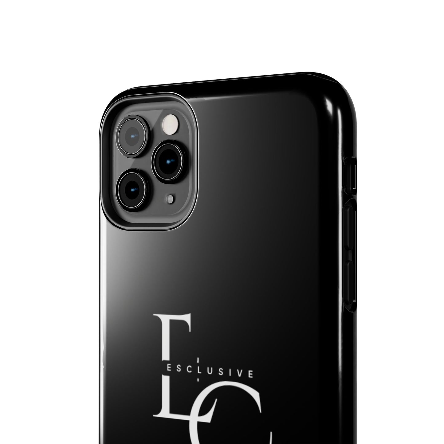 Exclusive LC Tough Phone Case — Sleek Black Protective Phone Cover