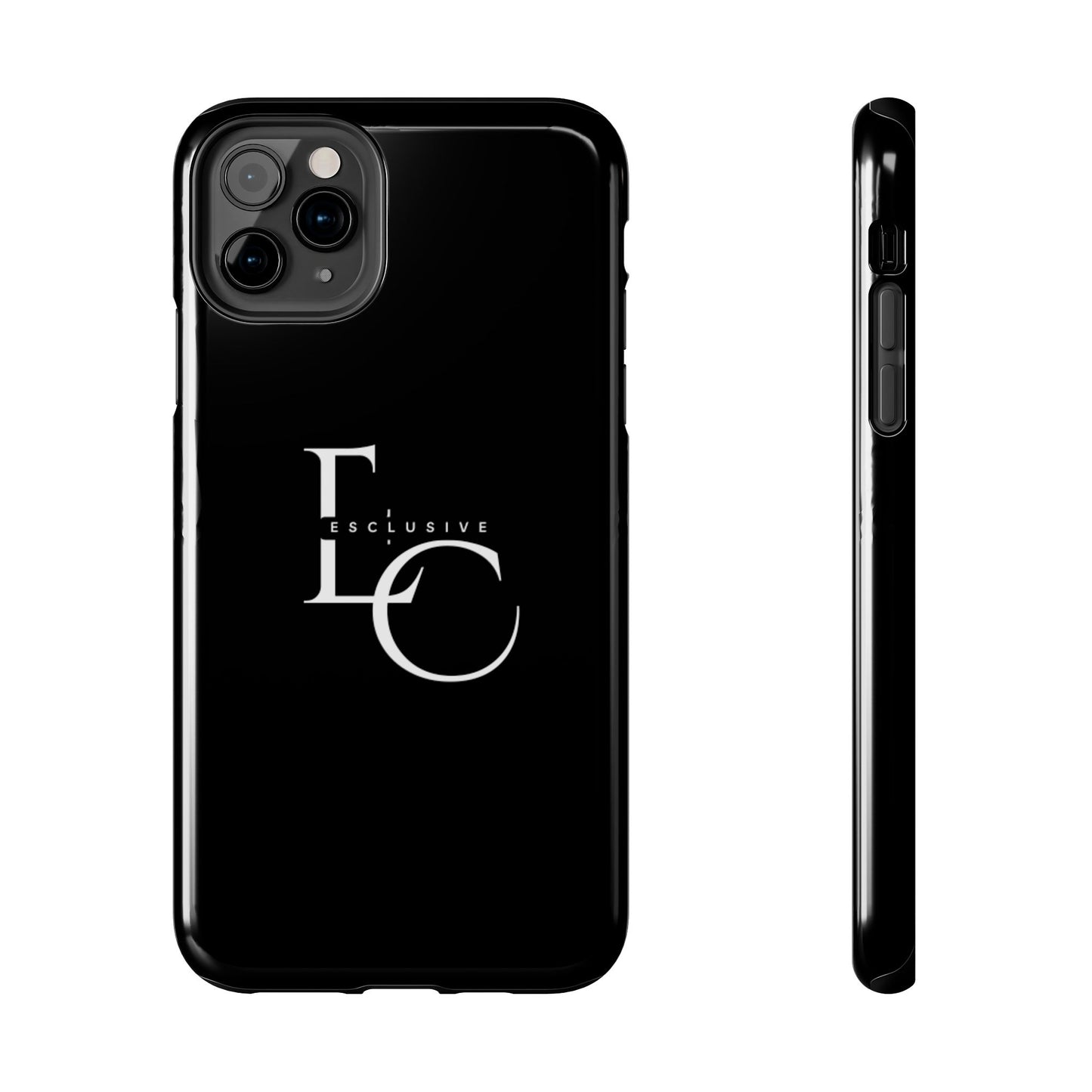 Exclusive LC Tough Phone Case — Sleek Black Protective Phone Cover