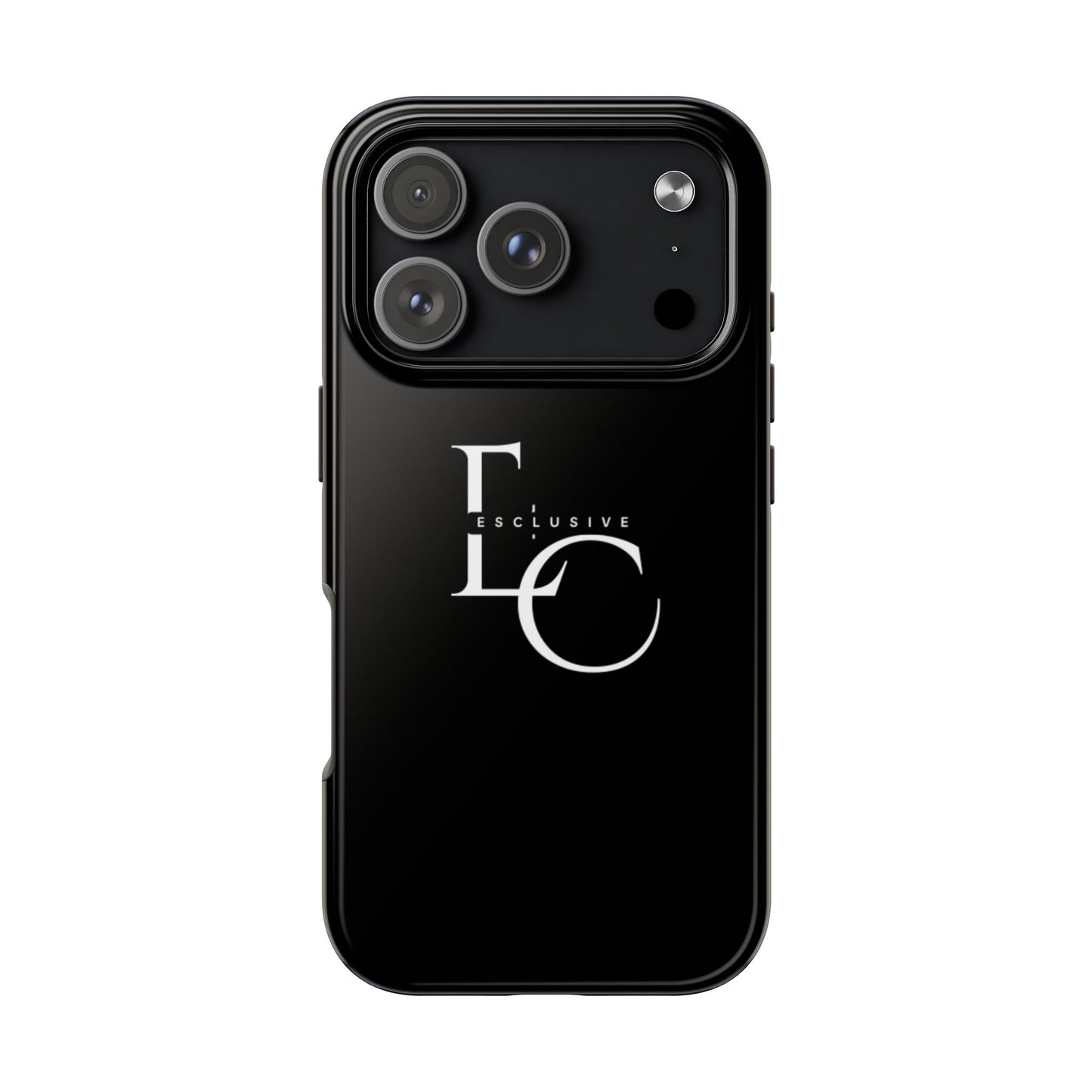 Exclusive LC Tough Phone Case — Sleek Black Protective Phone Cover