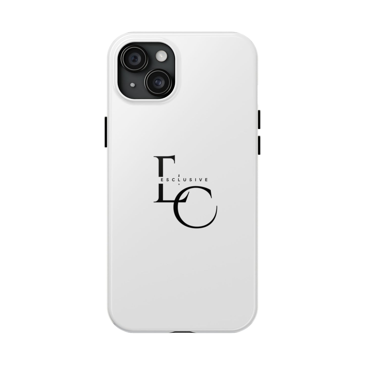 LC Exclusive Black Tough Phone Case — Sleek Protective iPhone Cover