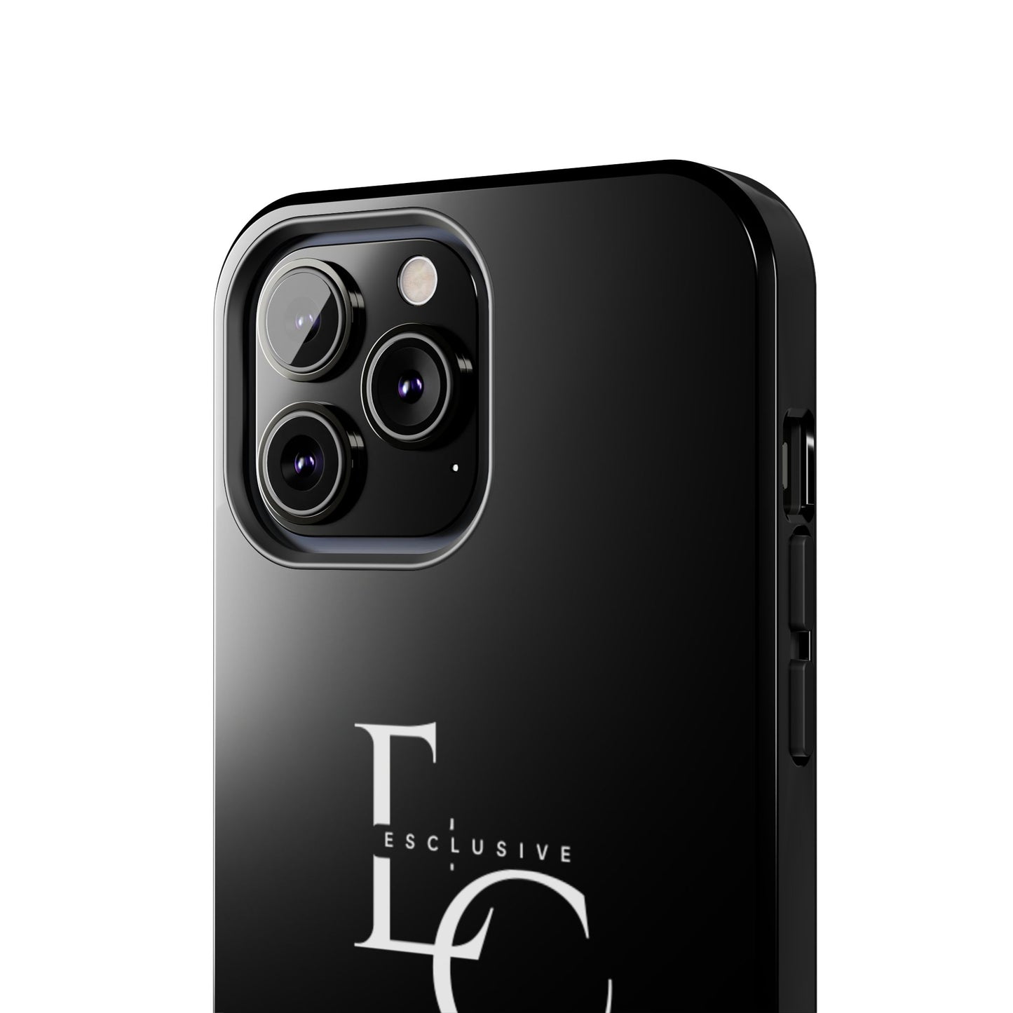 Exclusive LC Tough Phone Case — Sleek Black Protective Phone Cover