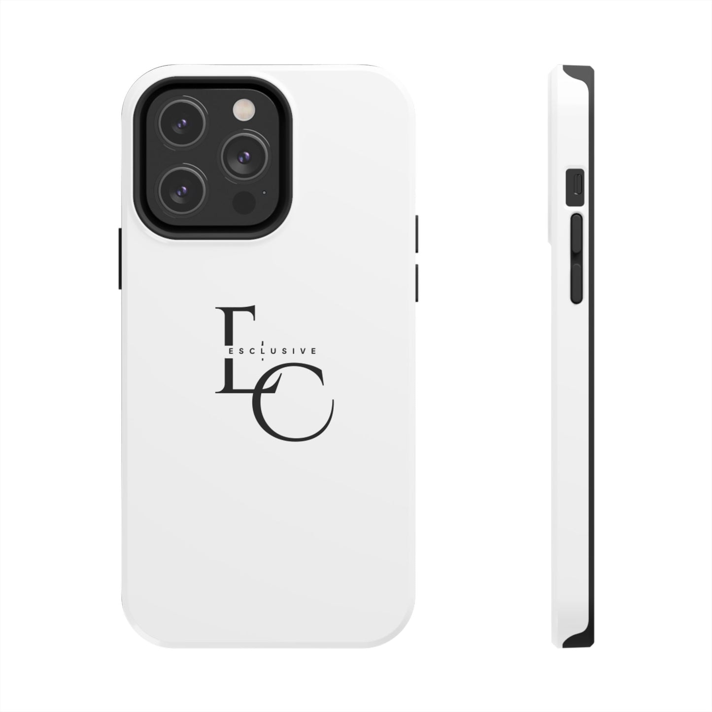 LC Exclusive Black Tough Phone Case — Sleek Protective iPhone Cover