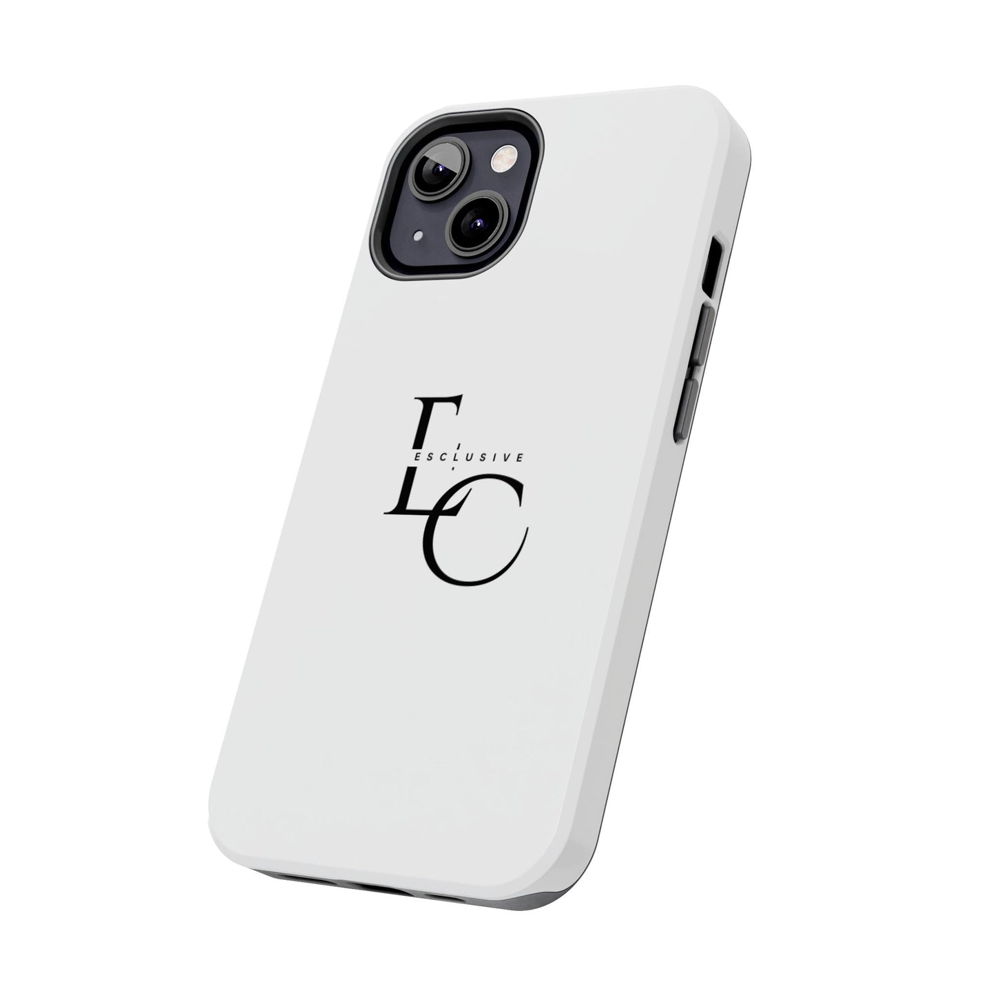 LC Exclusive Black Tough Phone Case — Sleek Protective iPhone Cover