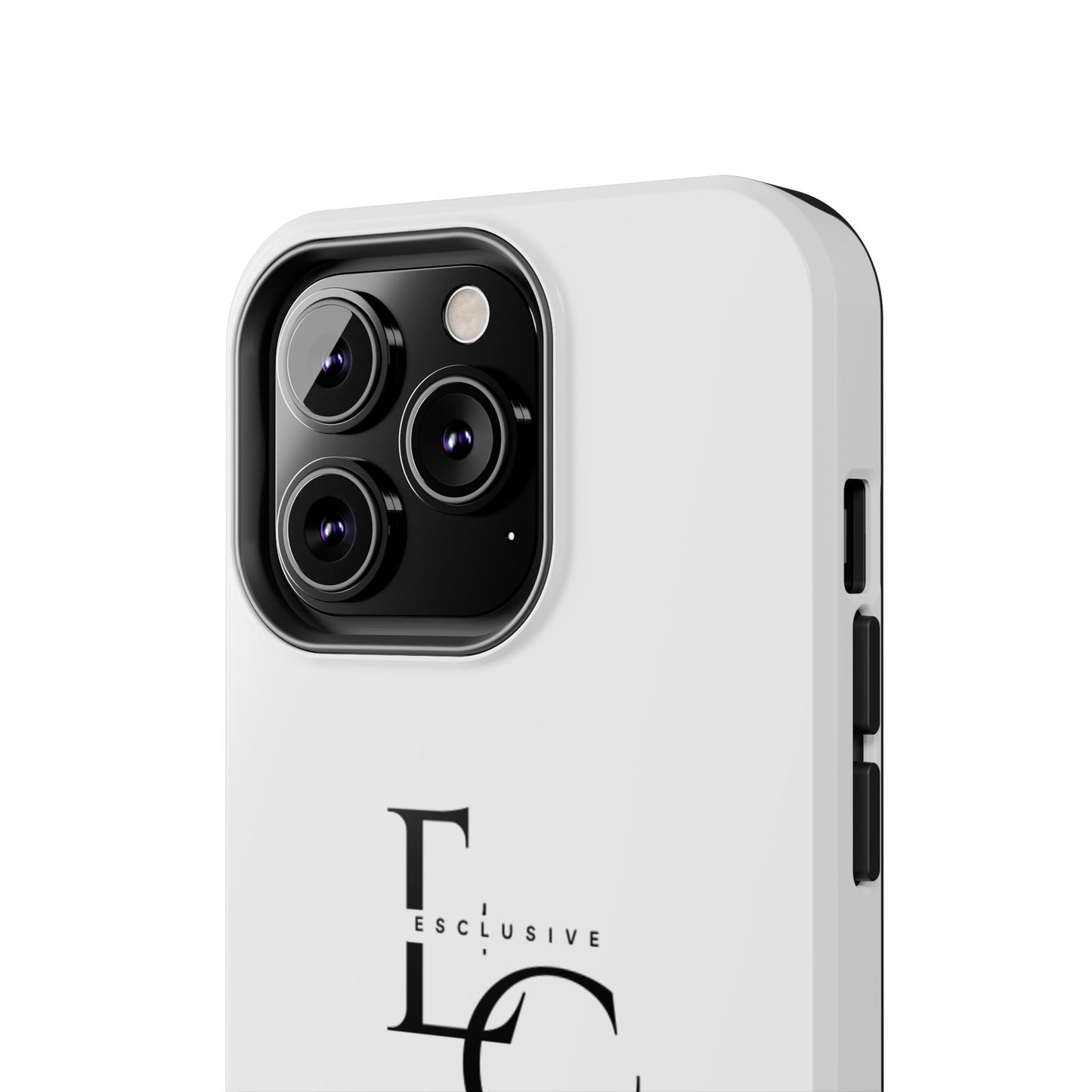 LC Exclusive Black Tough Phone Case — Sleek Protective iPhone Cover