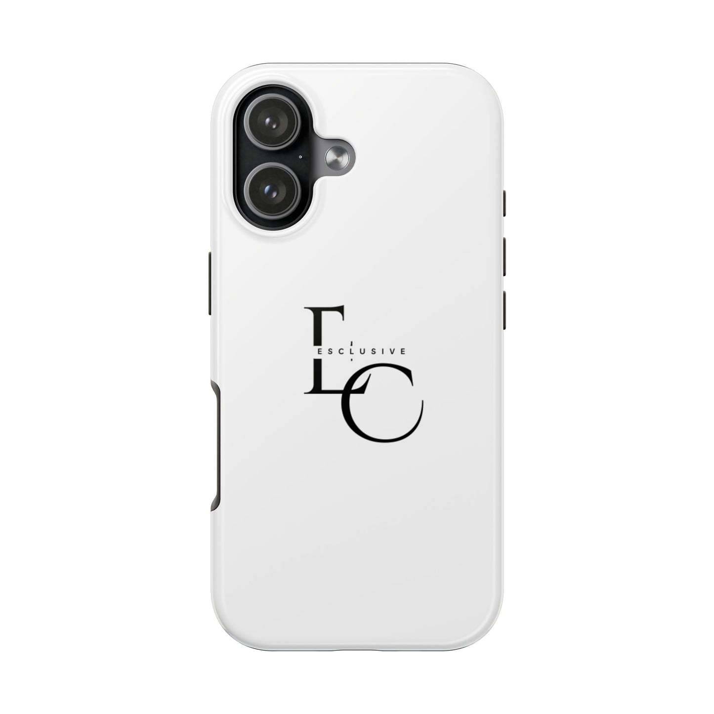 LC Exclusive Black Tough Phone Case — Sleek Protective iPhone Cover