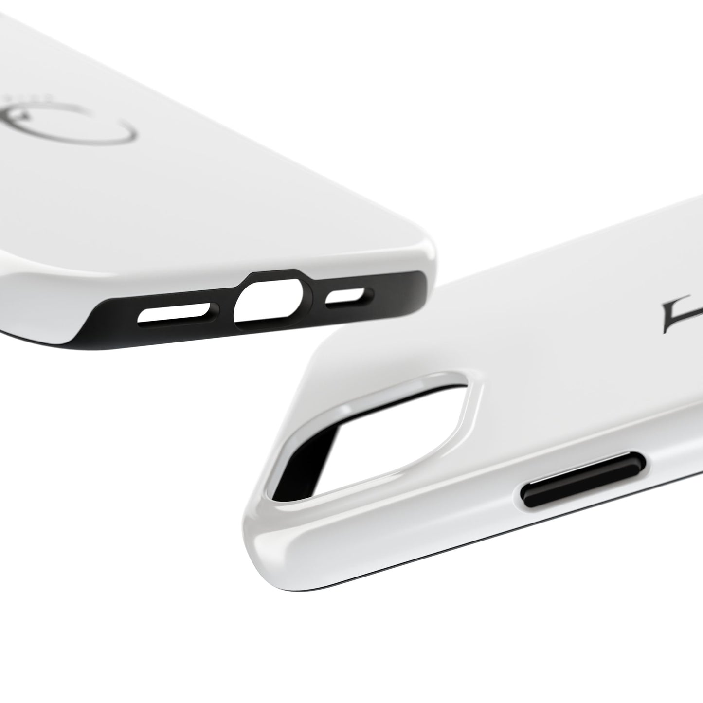 LC Exclusive Black Tough Phone Case — Sleek Protective iPhone Cover