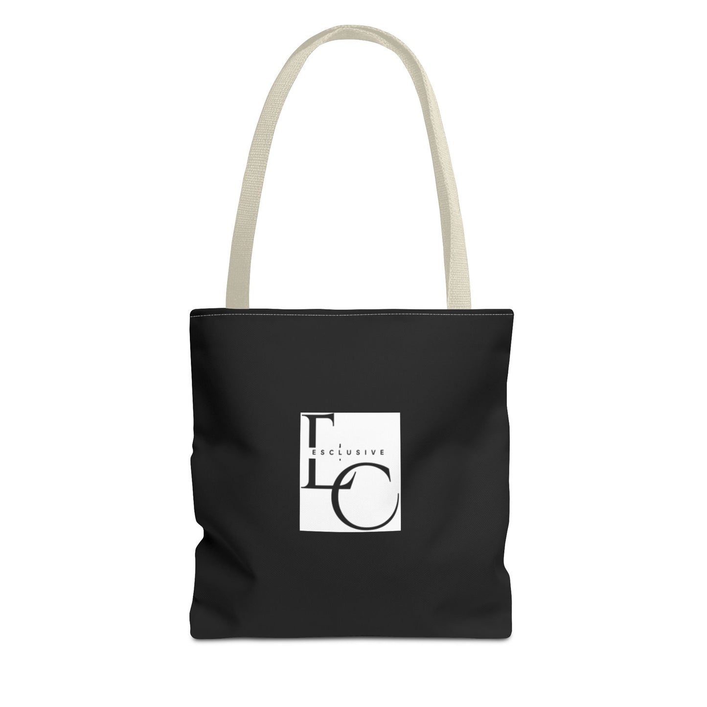 Minimalist LC Monogram Tote Bag – Elegant Logo Canvas Tote