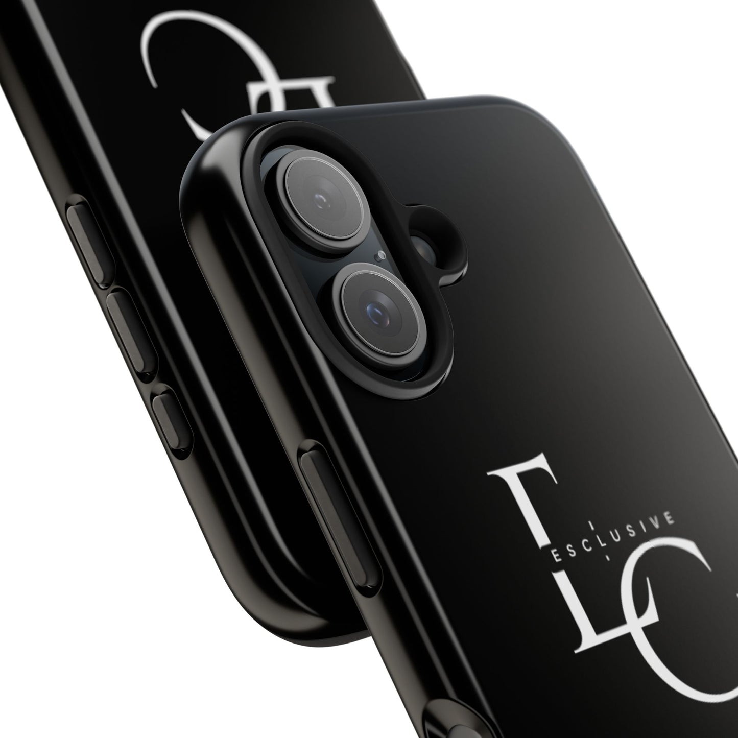 Exclusive LC Tough Phone Case — Sleek Black Protective Phone Cover