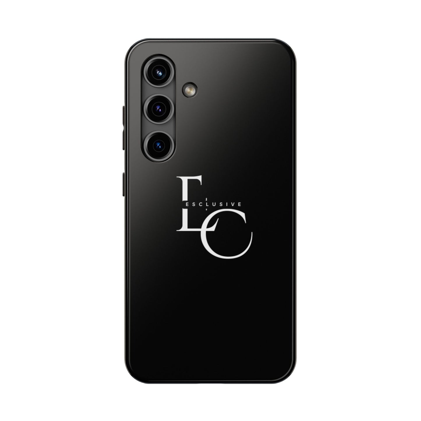 Exclusive LC Tough Phone Case — Sleek Black Protective Phone Cover