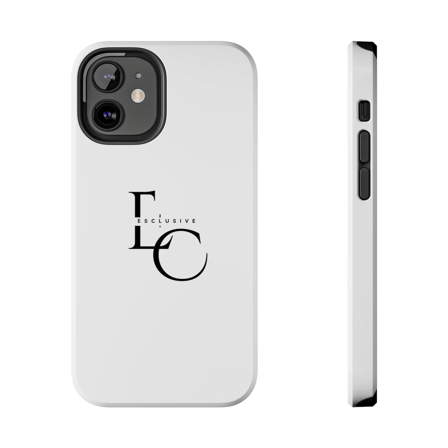 LC Exclusive Black Tough Phone Case — Sleek Protective iPhone Cover