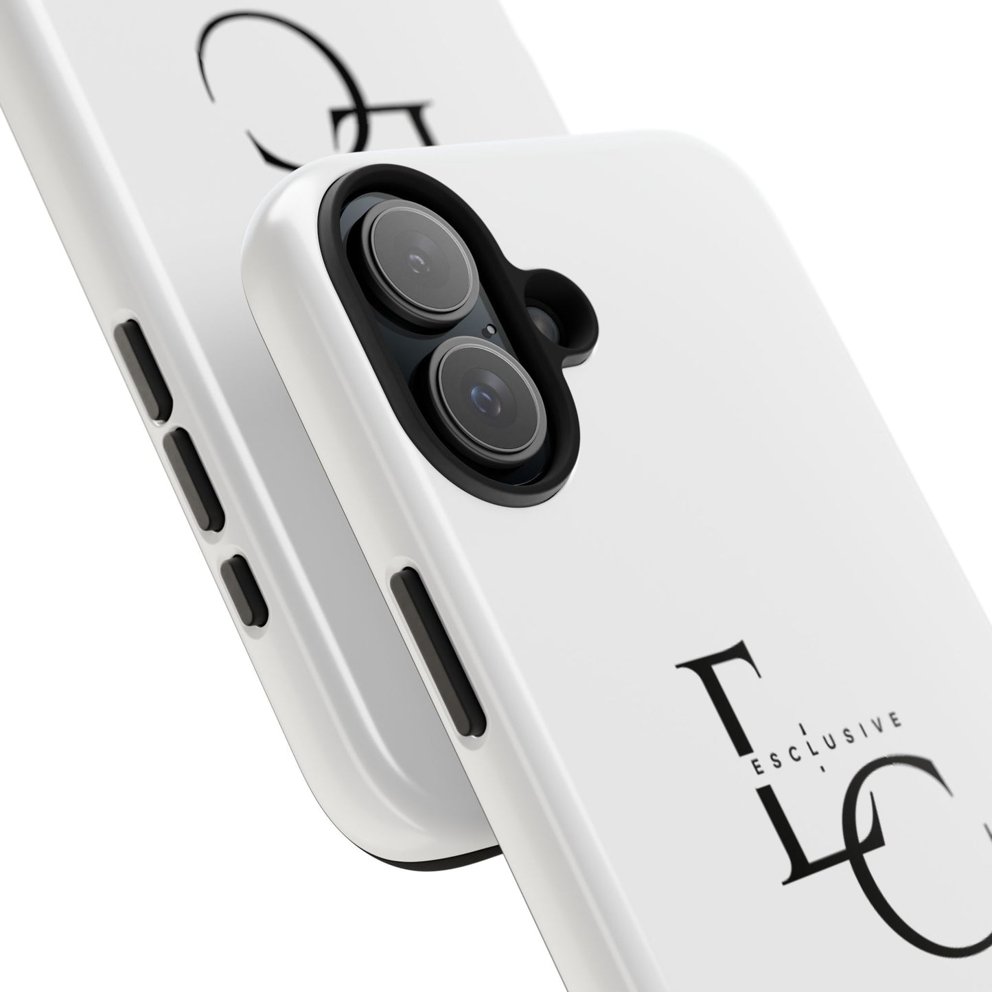 LC Exclusive Black Tough Phone Case — Sleek Protective iPhone Cover