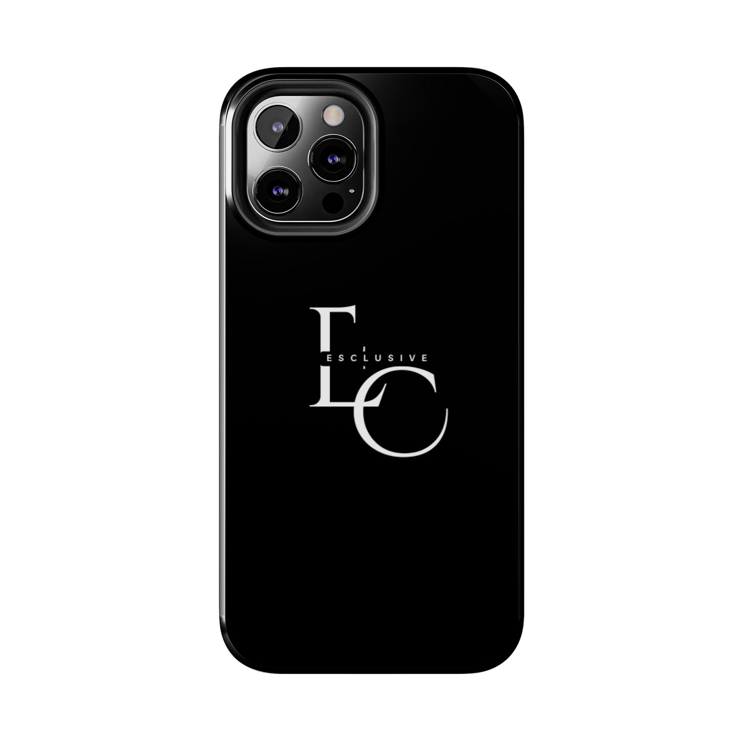 Exclusive LC Tough Phone Case — Sleek Black Protective Phone Cover