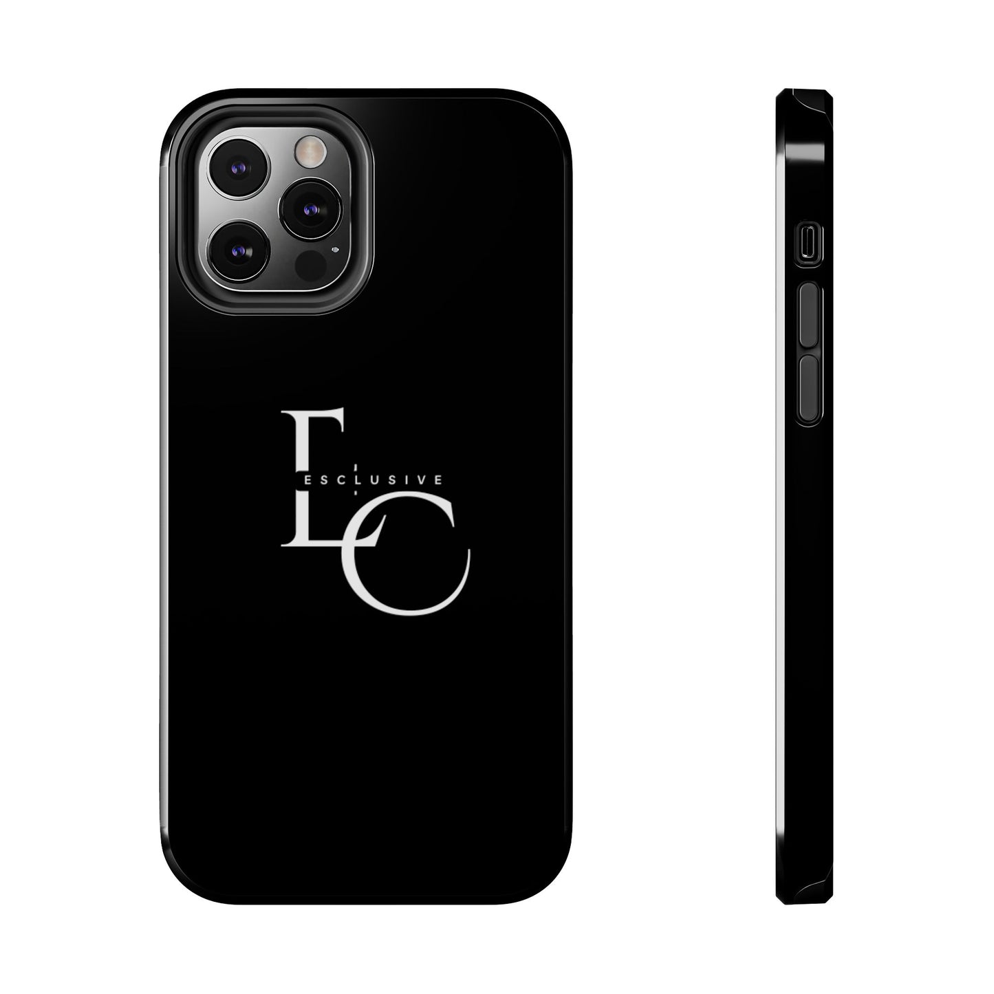 Exclusive LC Tough Phone Case — Sleek Black Protective Phone Cover