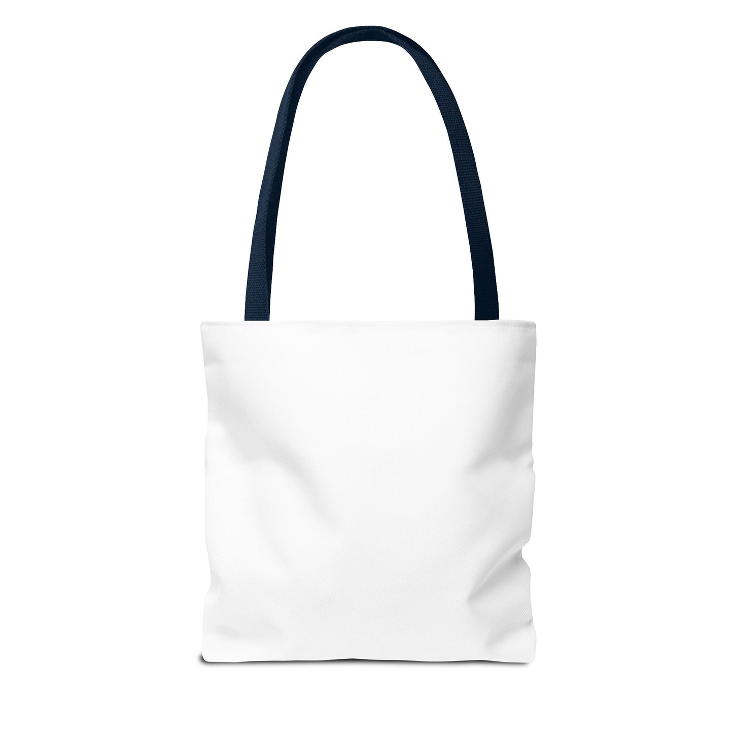 Minimalist Black Tote Bag with EO Monogram Logo — Stylish Everyday Canvas Tote