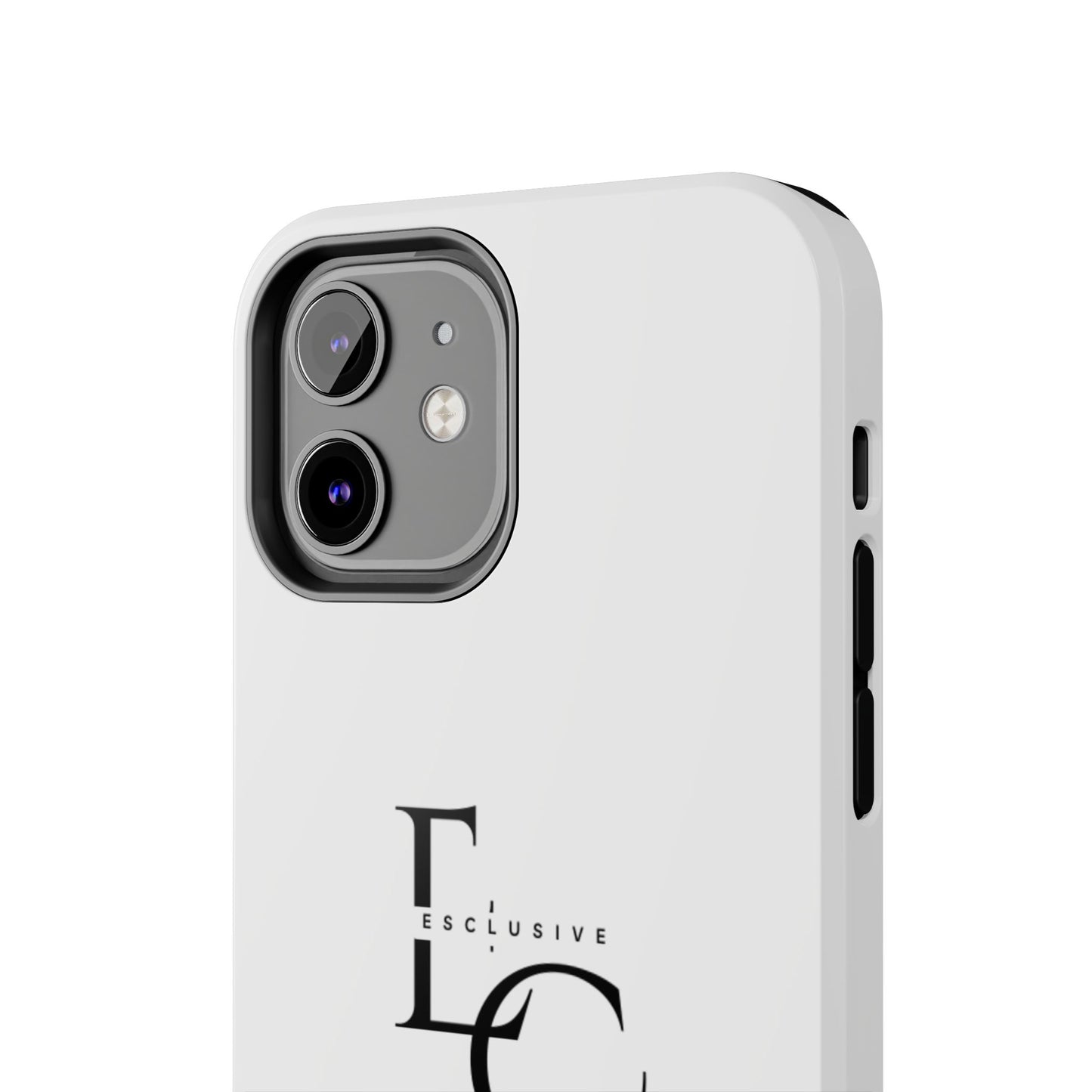 LC Exclusive Black Tough Phone Case — Sleek Protective iPhone Cover