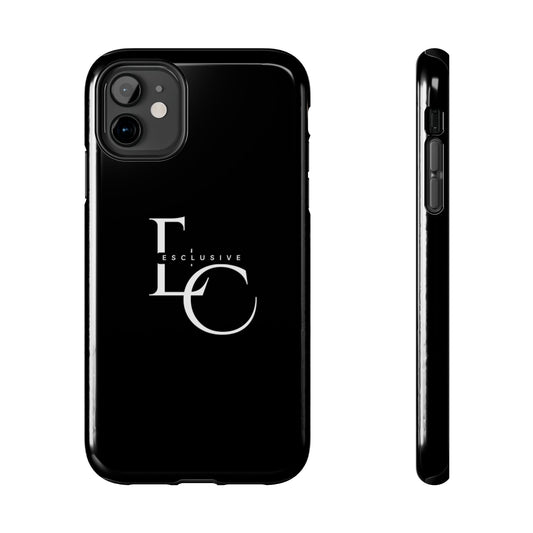 Exclusive LC Tough Phone Case — Sleek Black Protective Phone Cover