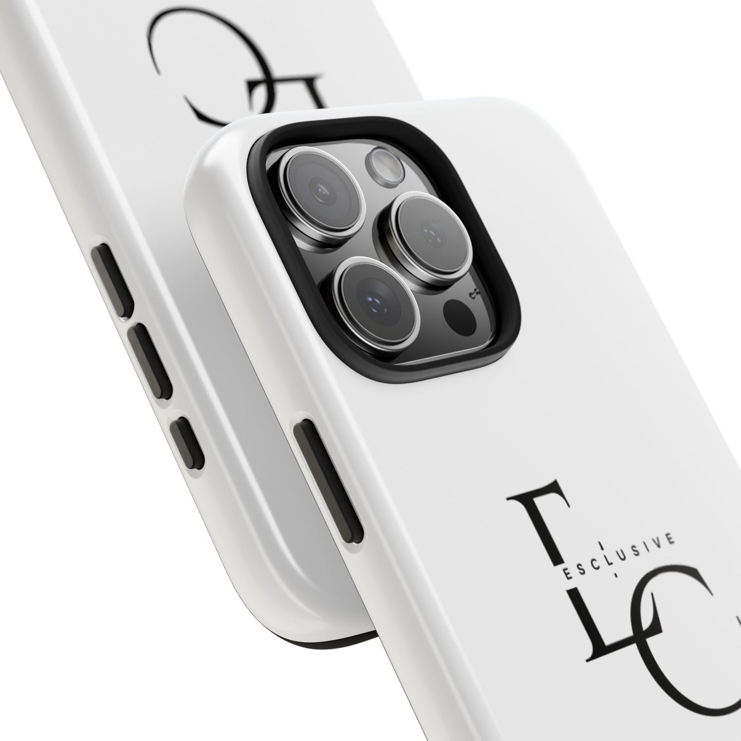 LC Exclusive Black Tough Phone Case — Sleek Protective iPhone Cover