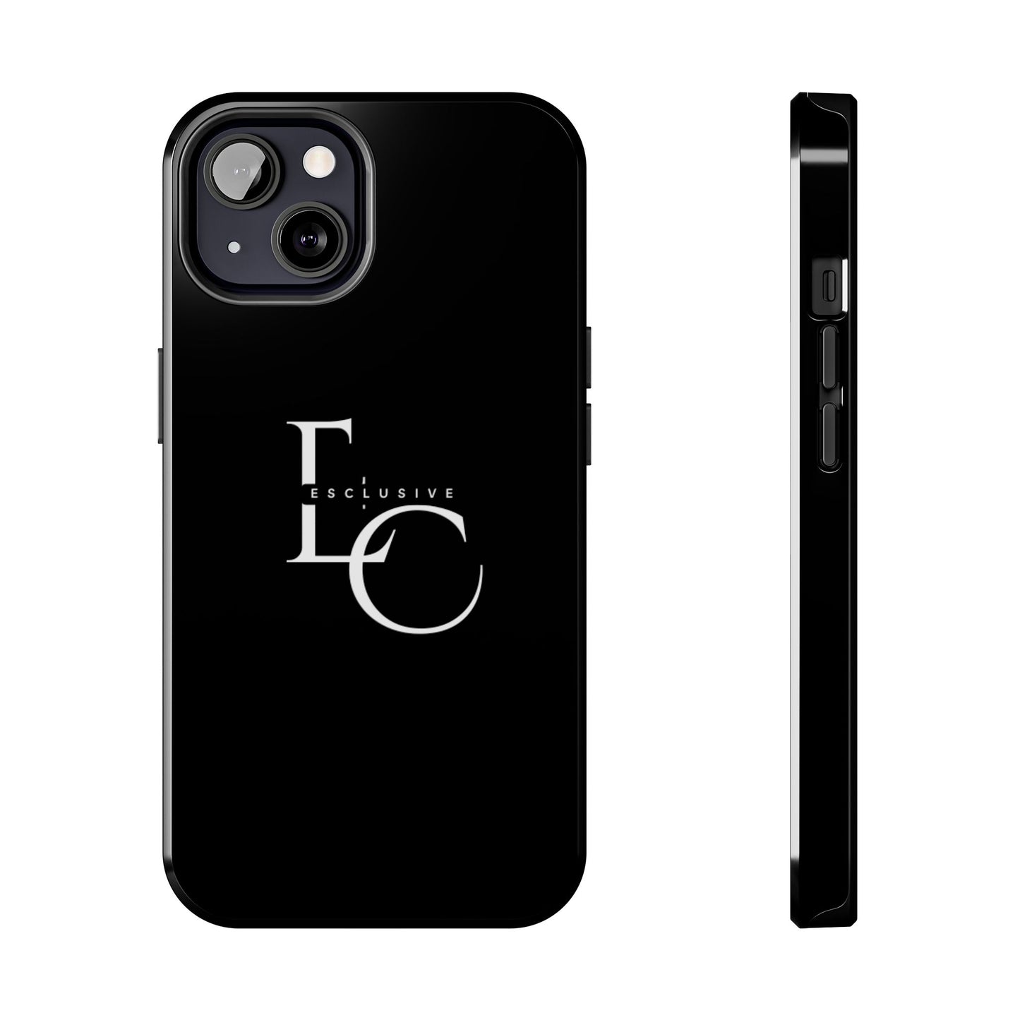 Exclusive LC Tough Phone Case — Sleek Black Protective Phone Cover