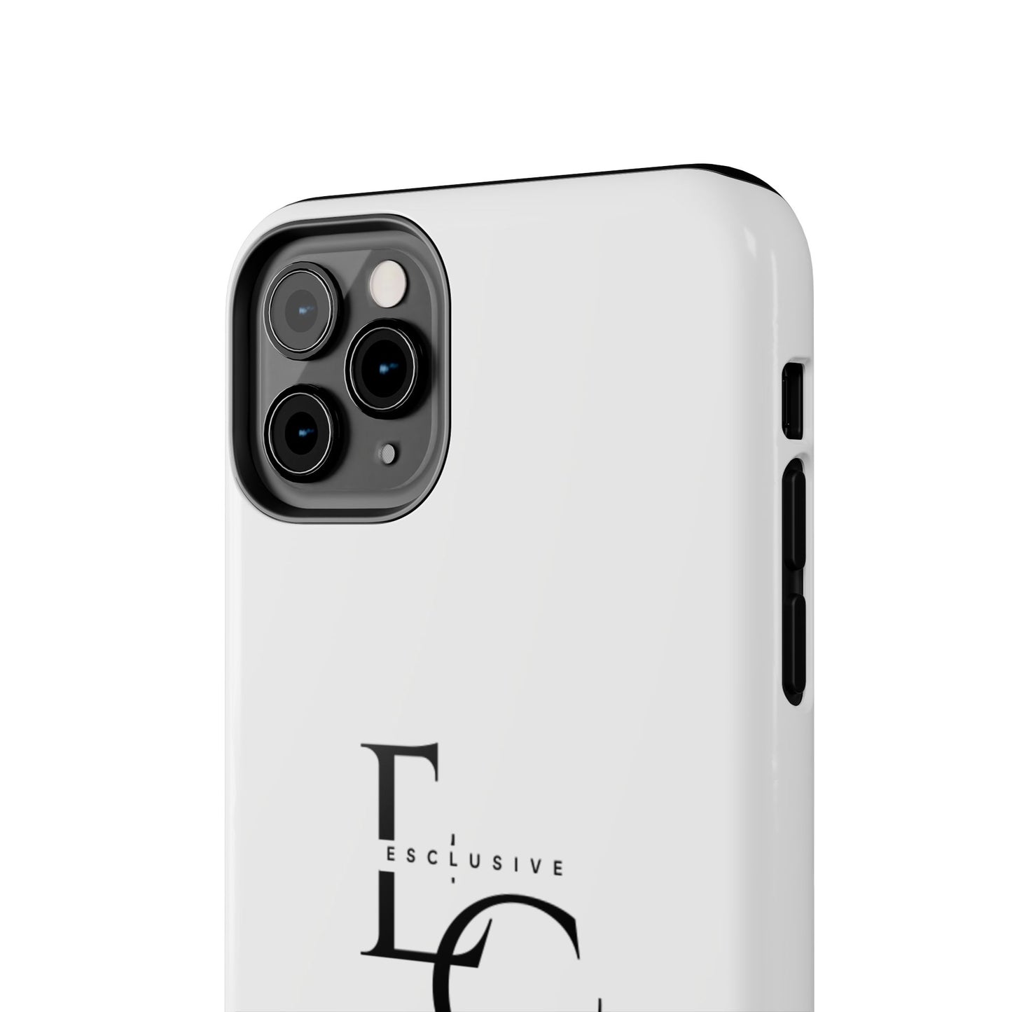 LC Exclusive Black Tough Phone Case — Sleek Protective iPhone Cover