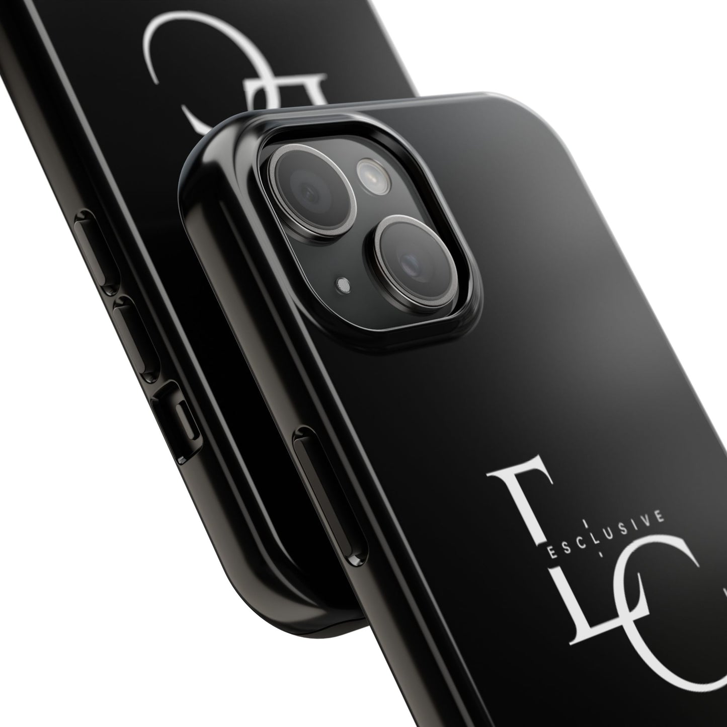 Exclusive LC Tough Phone Case — Sleek Black Protective Phone Cover