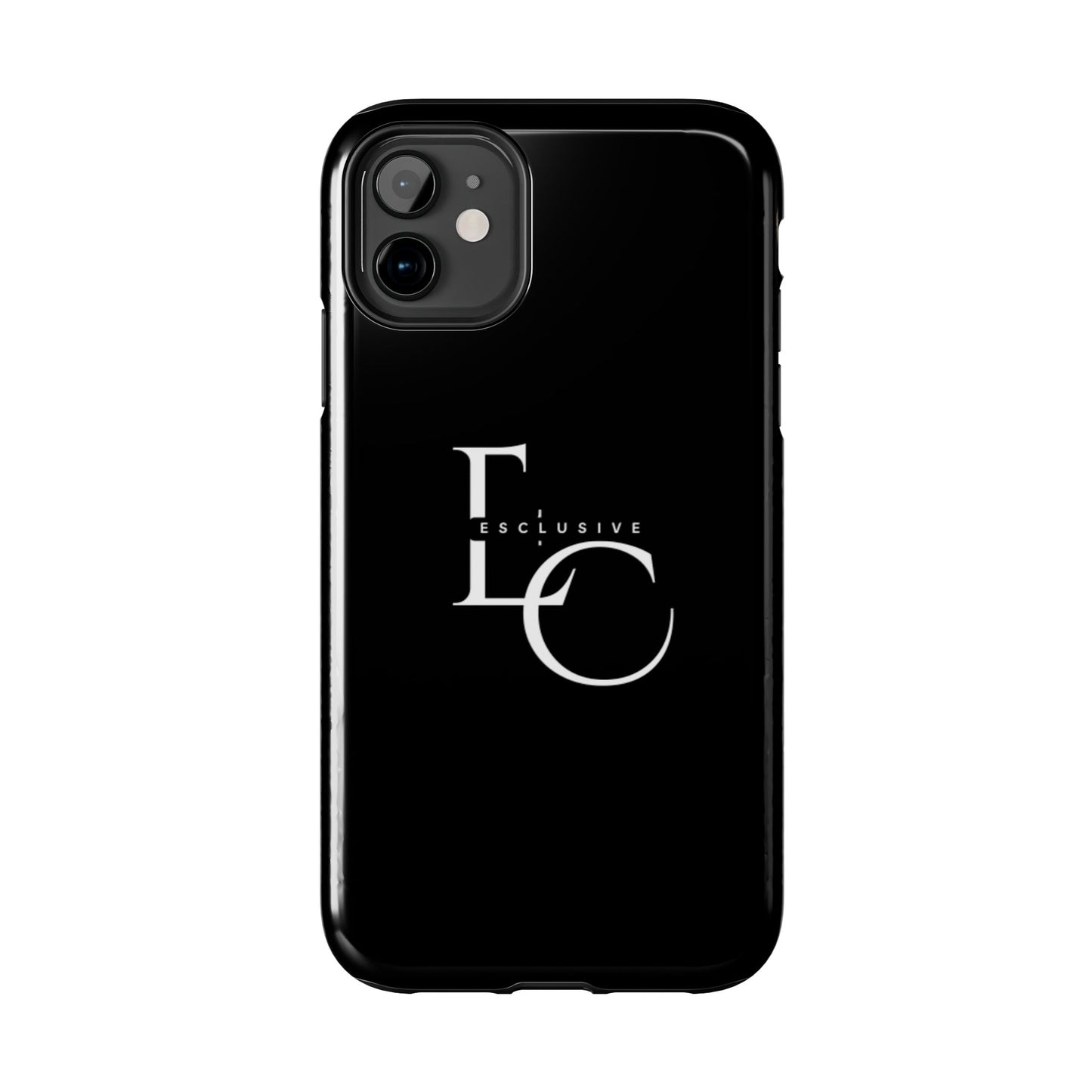 Exclusive LC Tough Phone Case — Sleek Black Protective Phone Cover