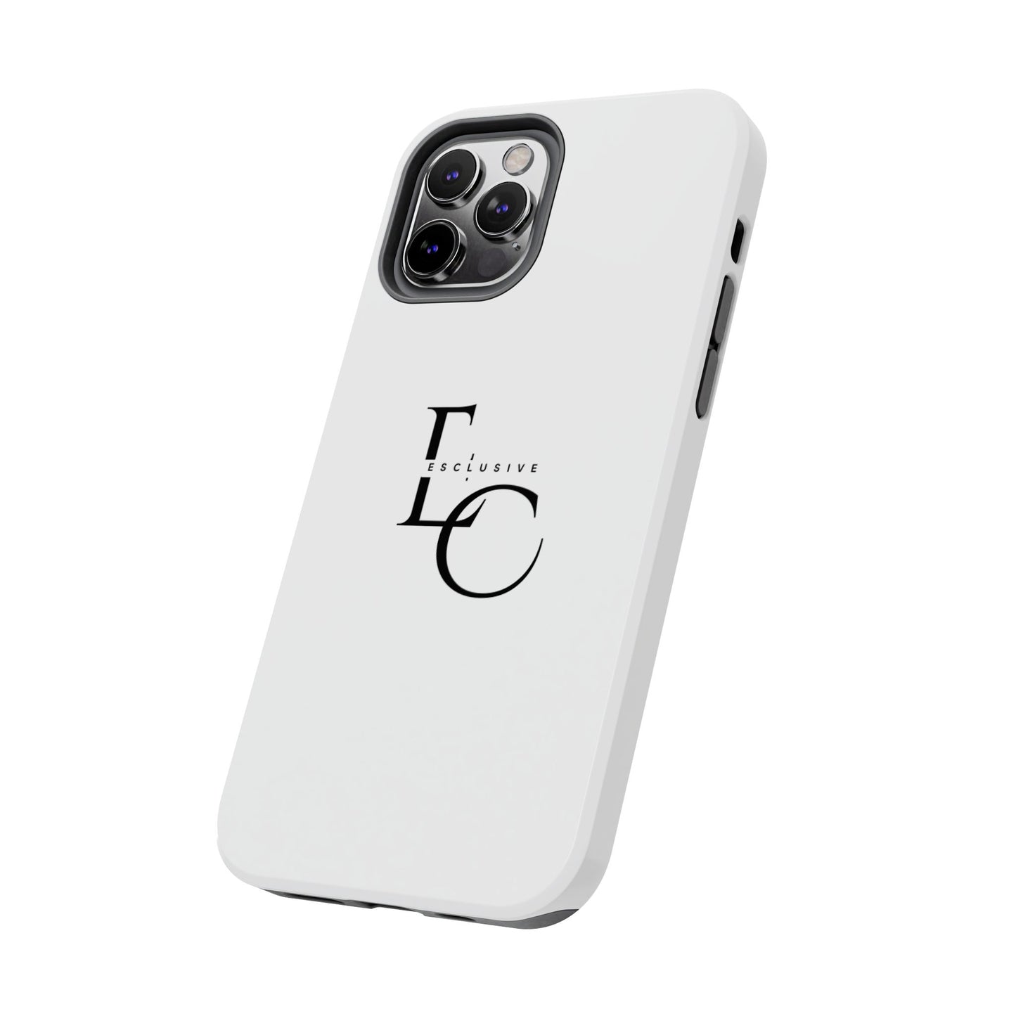 LC Exclusive Black Tough Phone Case — Sleek Protective iPhone Cover