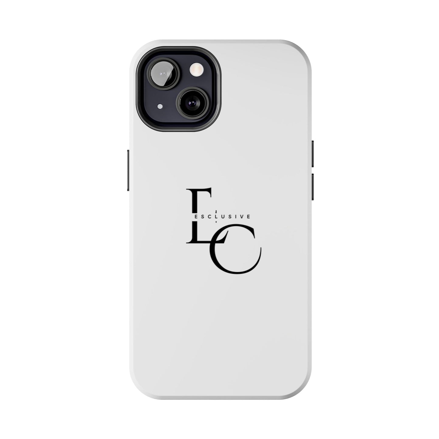 LC Exclusive Black Tough Phone Case — Sleek Protective iPhone Cover