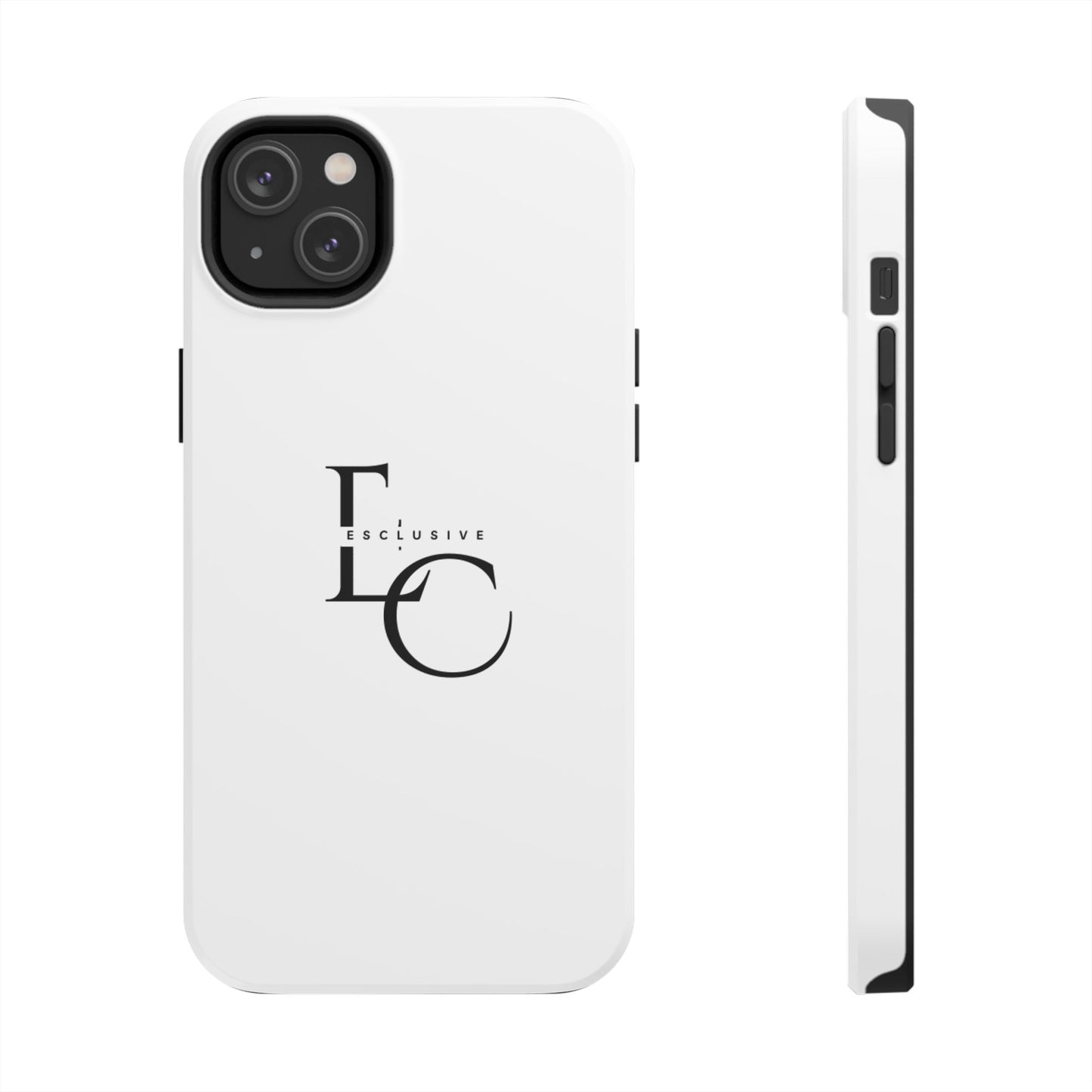 LC Exclusive Black Tough Phone Case — Sleek Protective iPhone Cover
