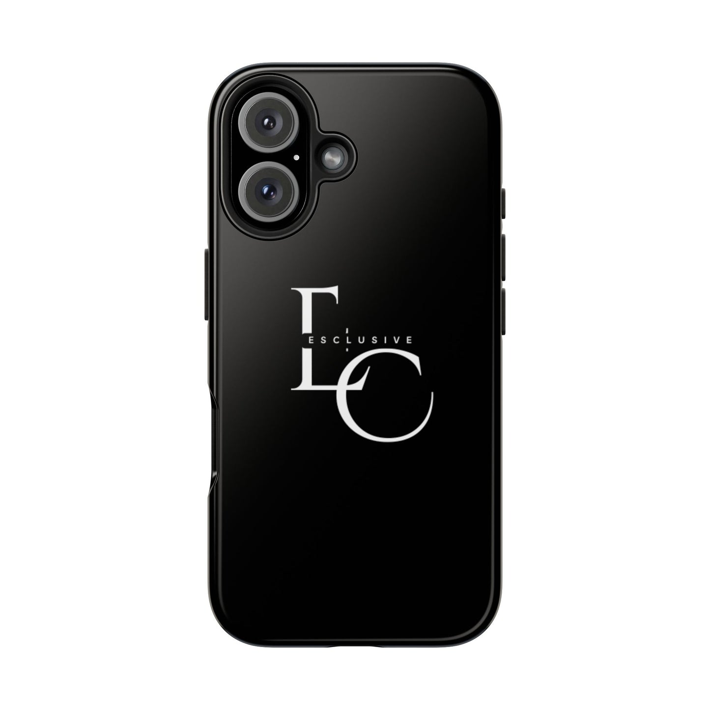 Exclusive LC Tough Phone Case — Sleek Black Protective Phone Cover