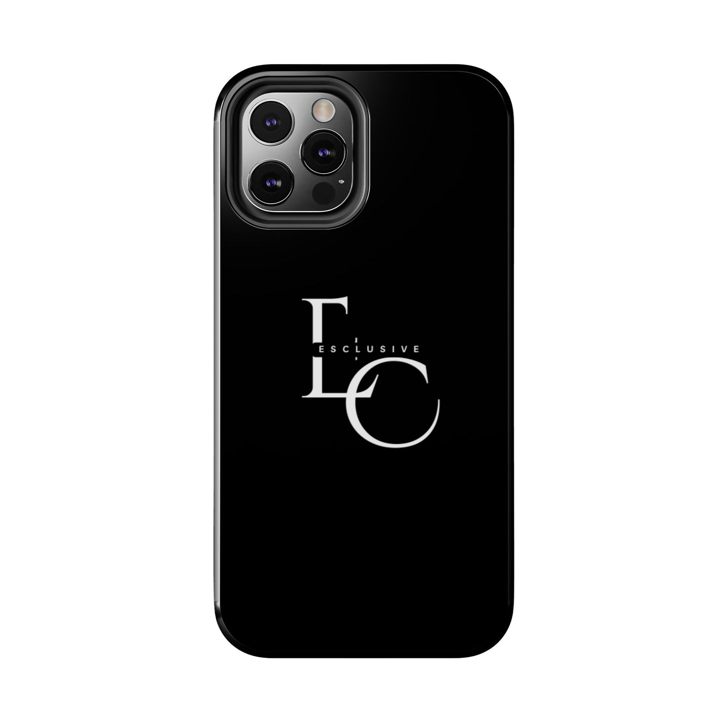 Exclusive LC Tough Phone Case — Sleek Black Protective Phone Cover