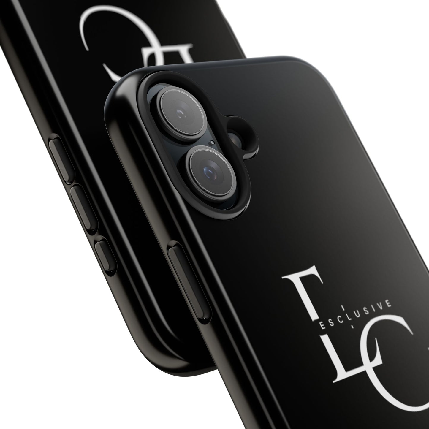 Exclusive LC Tough Phone Case — Sleek Black Protective Phone Cover