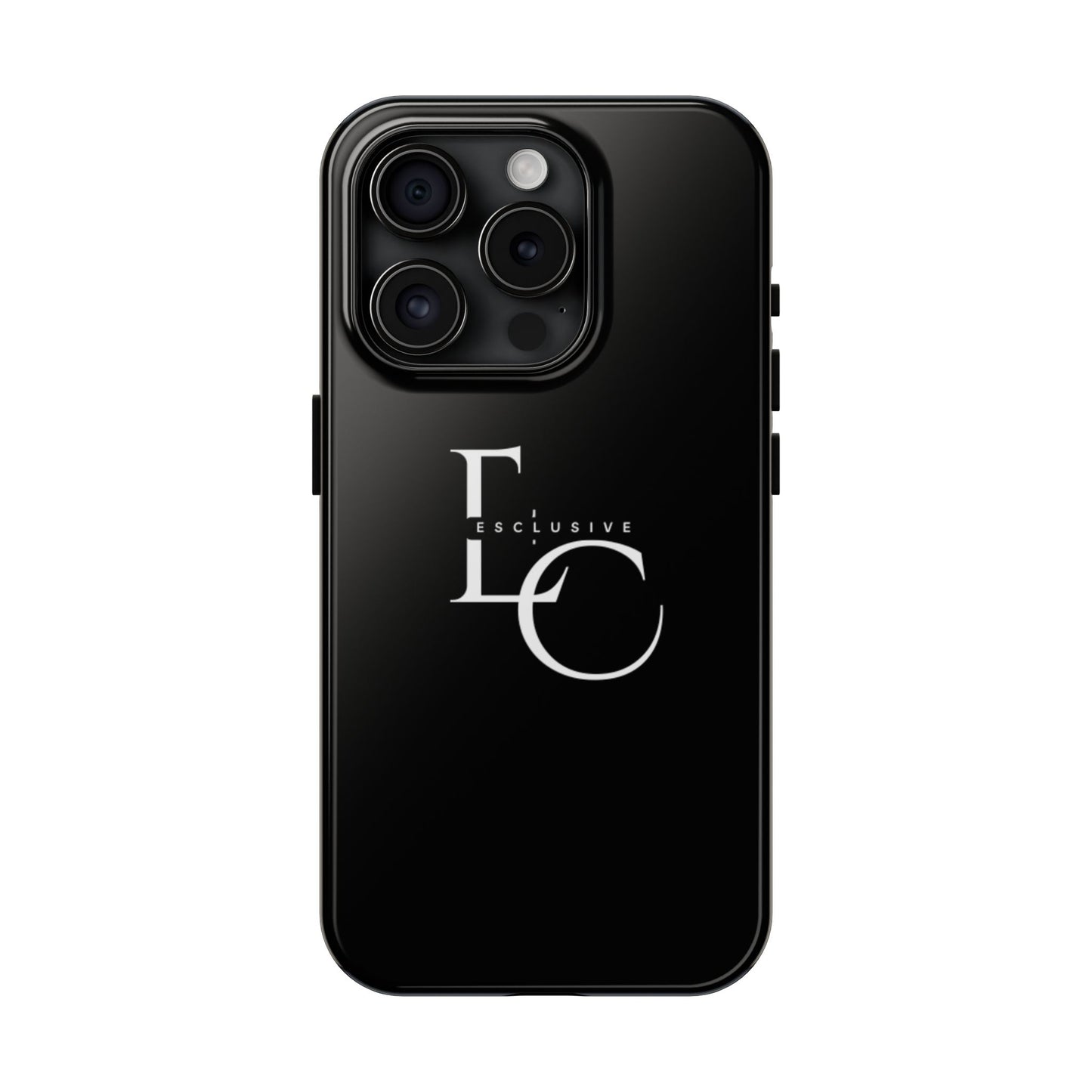 Exclusive LC Tough Phone Case — Sleek Black Protective Phone Cover
